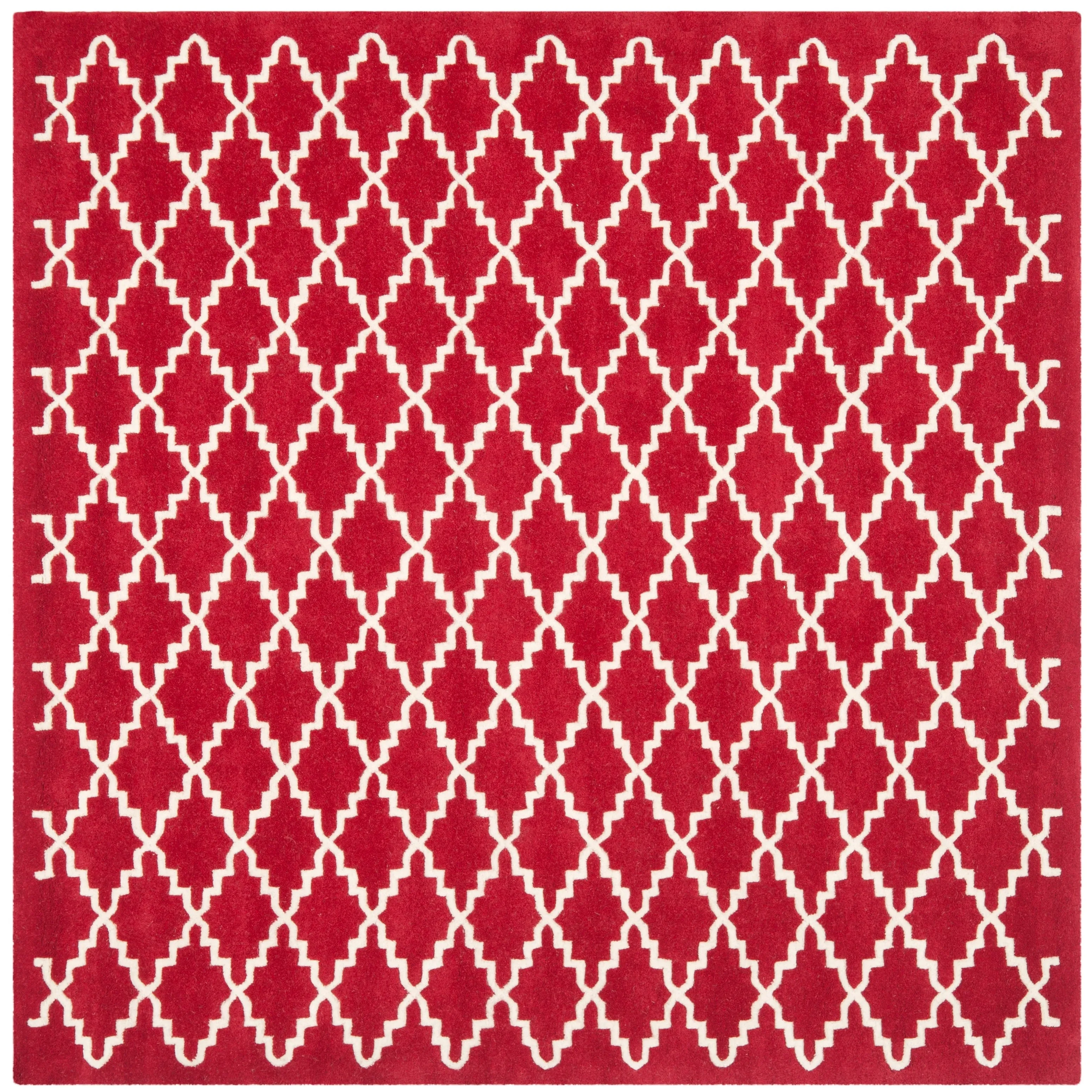 SAFAVIEH Handmade Chatham Slavna Modern Moroccan Wool Rug