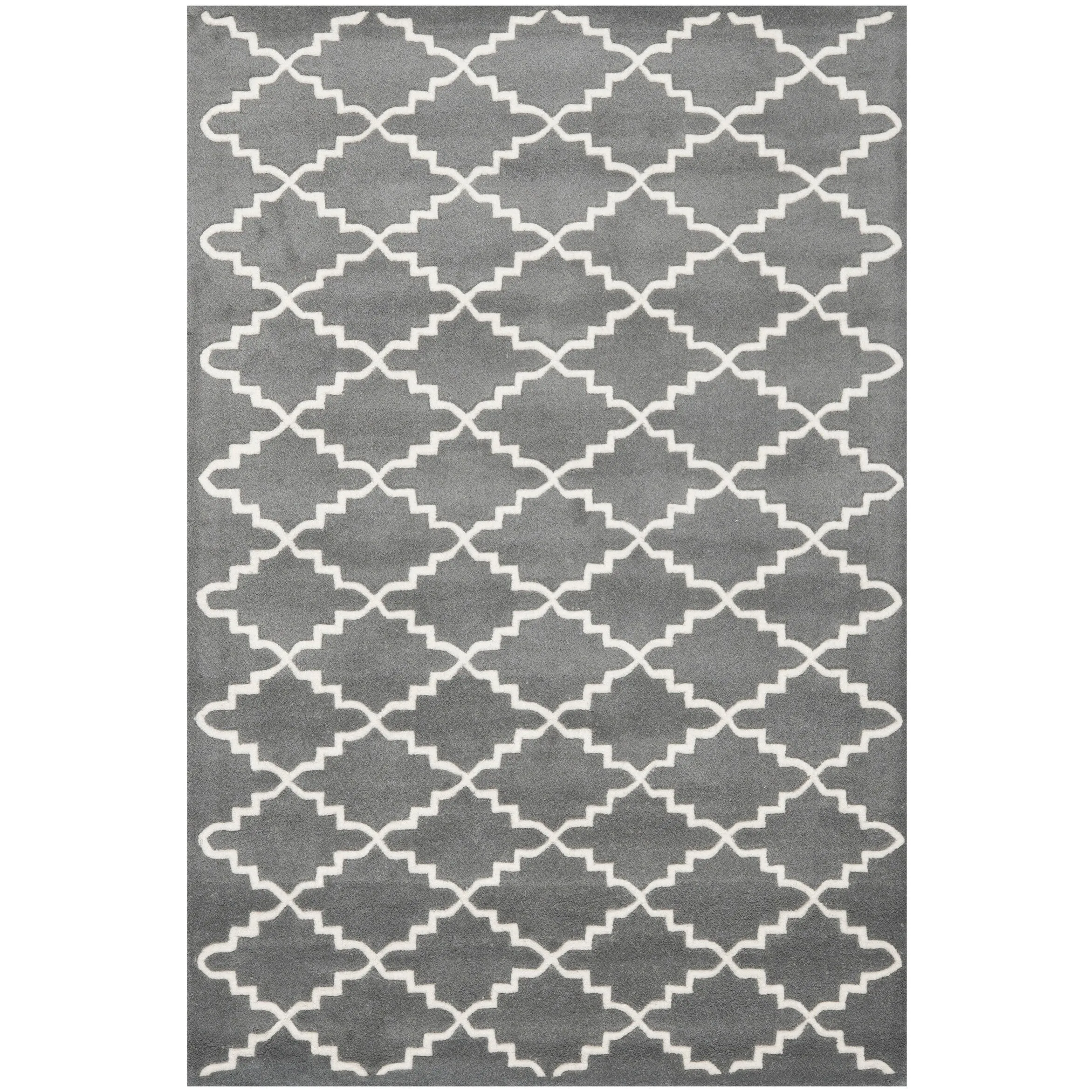 SAFAVIEH Handmade Chatham Slavna Modern Moroccan Wool Rug