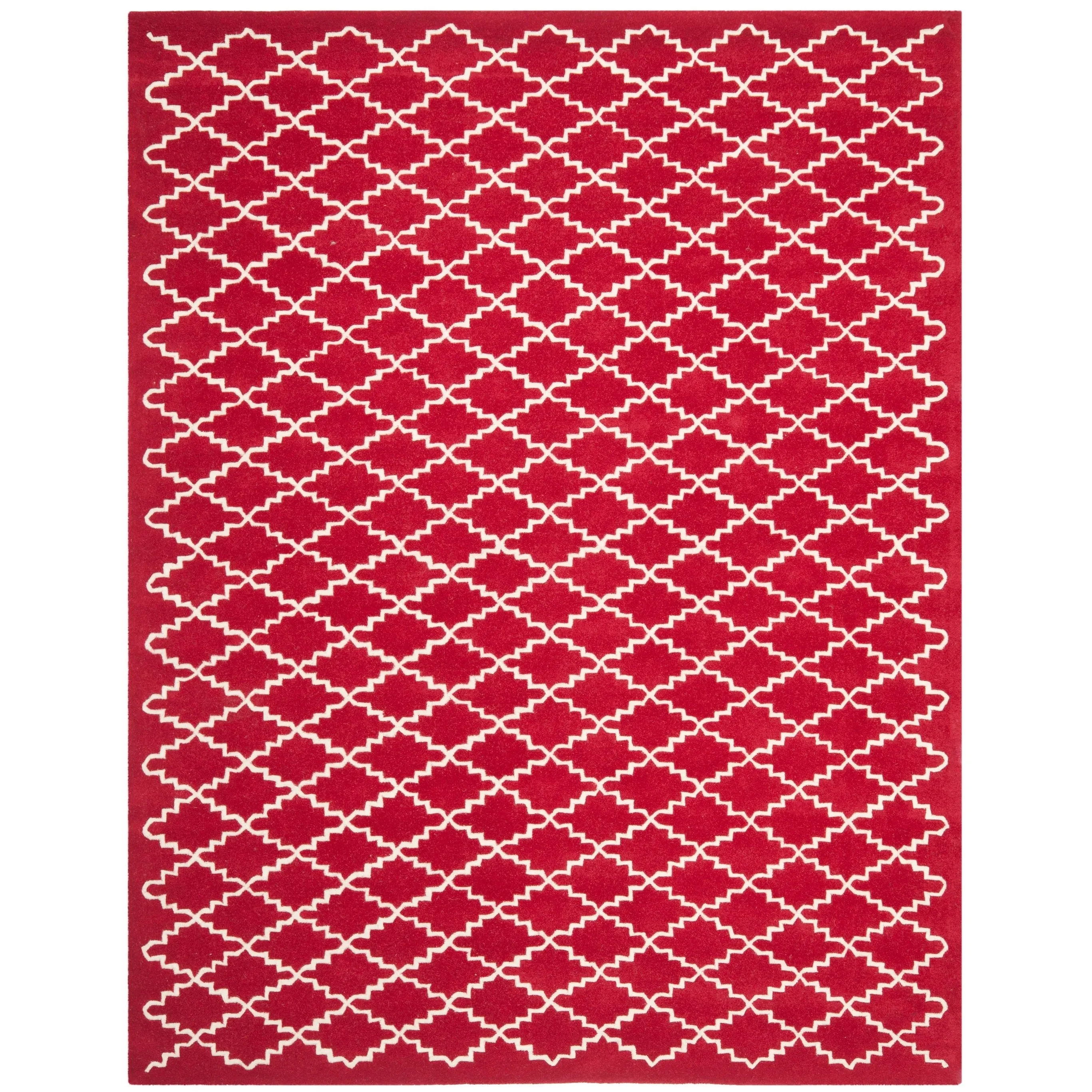 SAFAVIEH Handmade Chatham Slavna Modern Moroccan Wool Rug