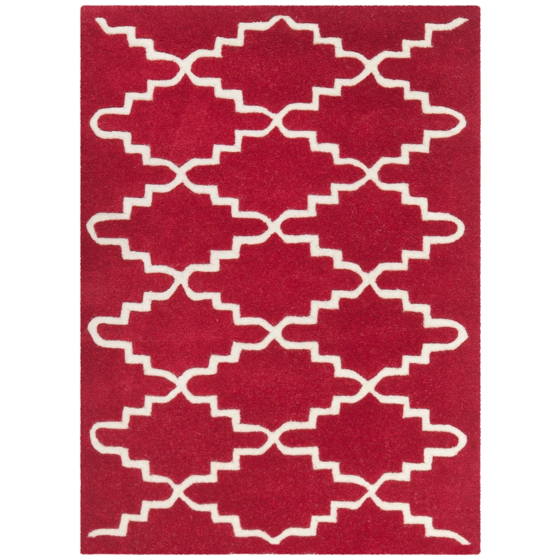 SAFAVIEH Handmade Chatham Slavna Modern Moroccan Wool Rug
