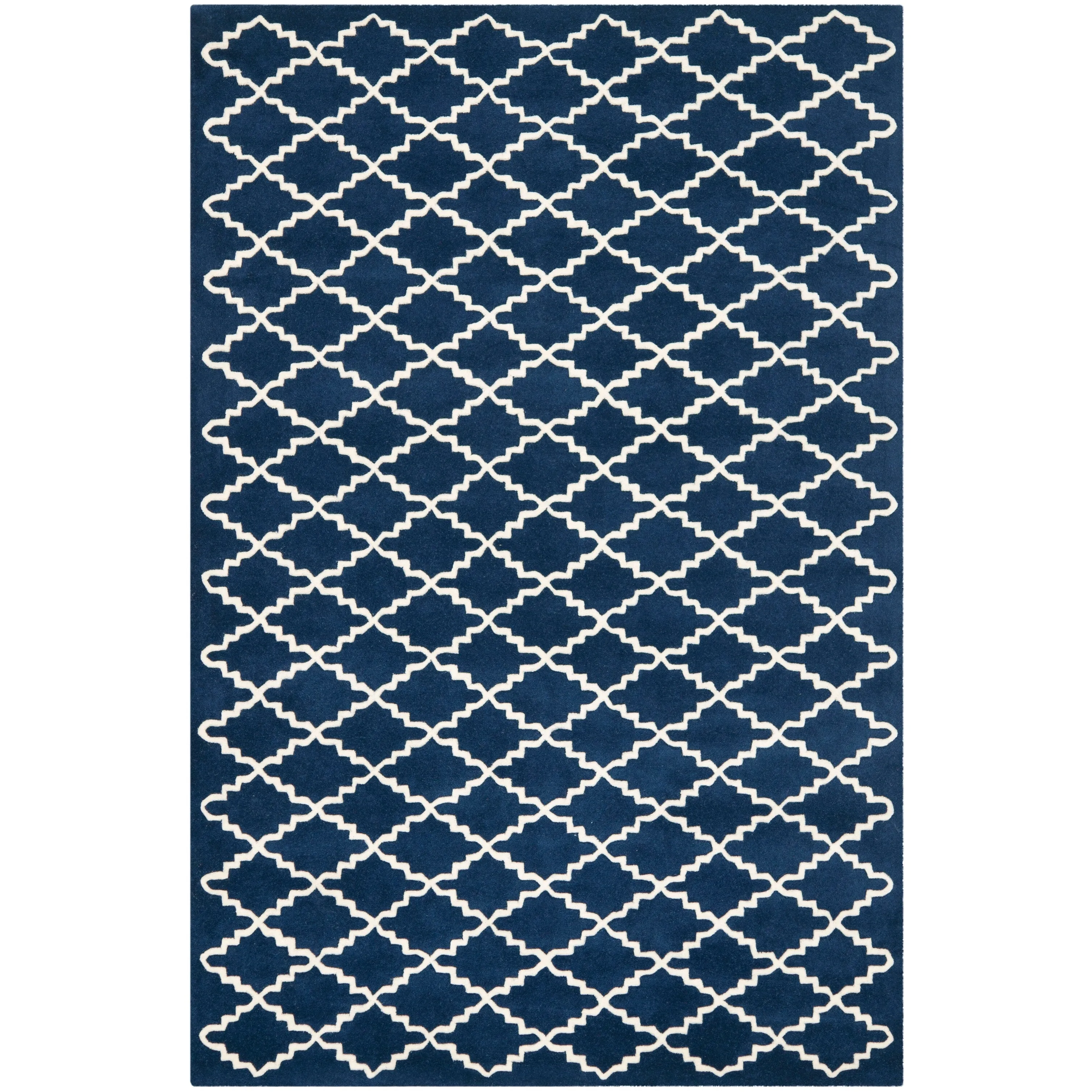 SAFAVIEH Handmade Chatham Slavna Modern Moroccan Wool Rug