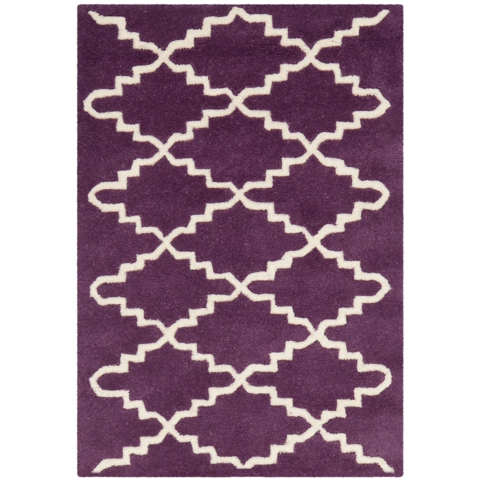 SAFAVIEH Handmade Chatham Slavna Modern Moroccan Wool Rug
