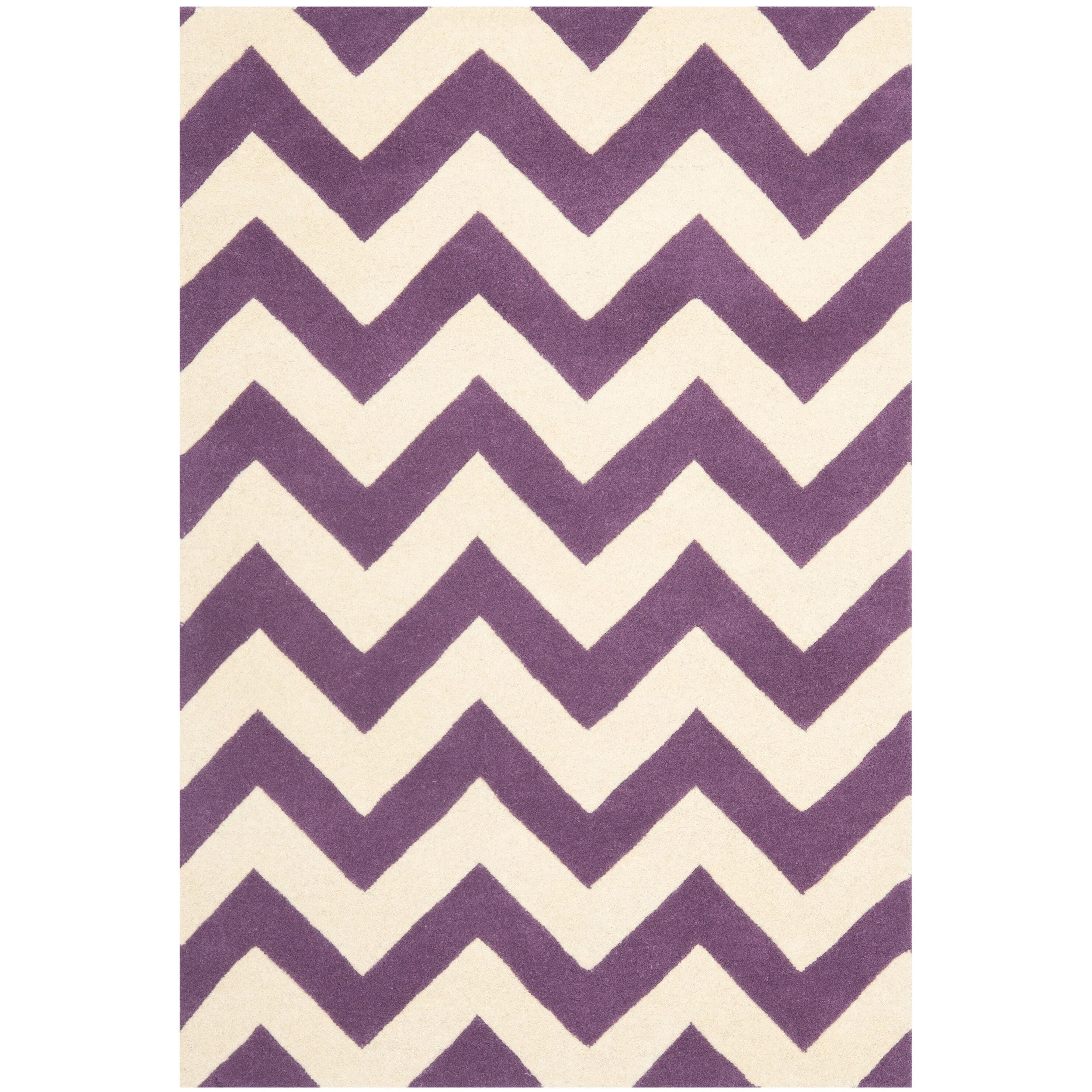 SAFAVIEH Handmade Chatham Traudel Modern Moroccan Wool Rug