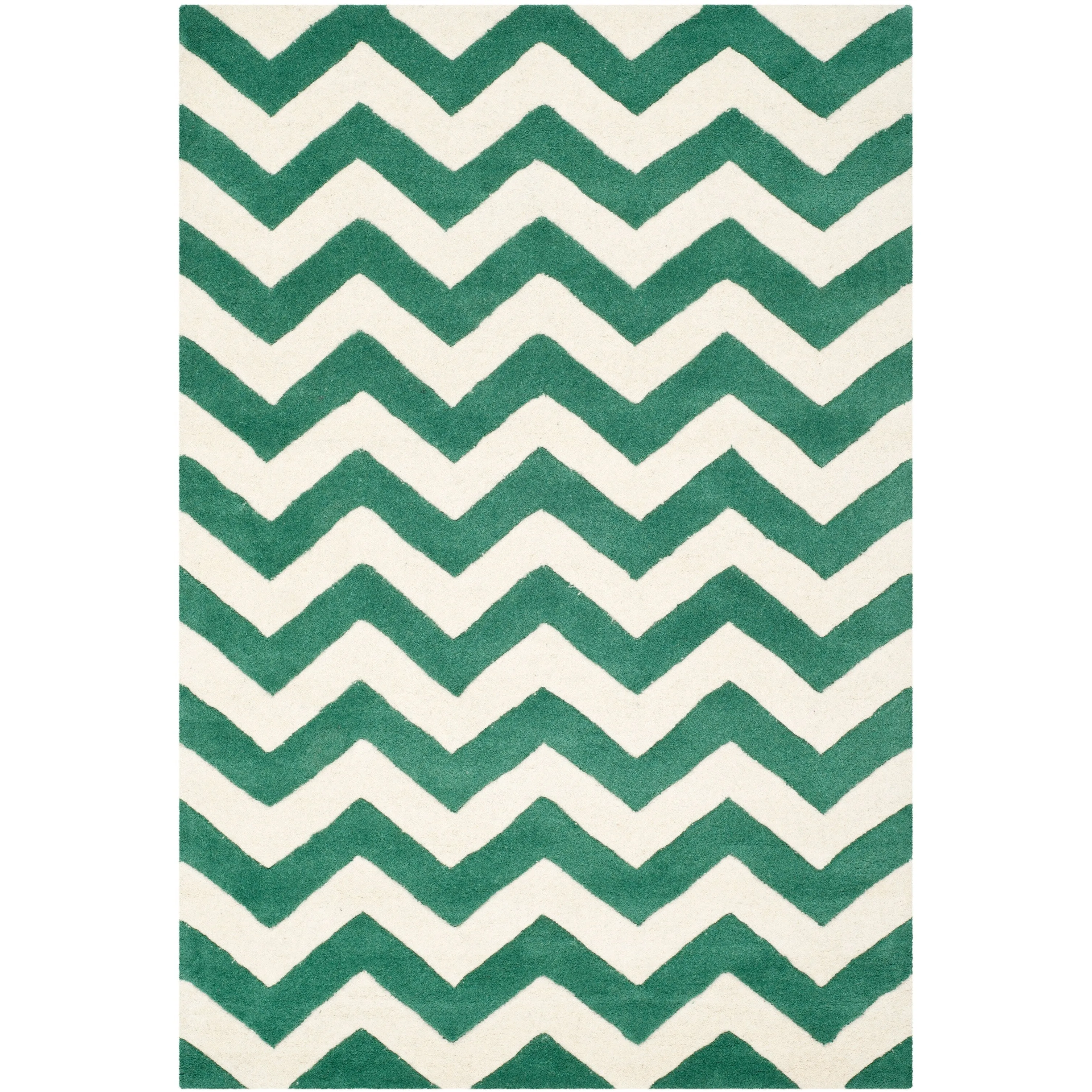 SAFAVIEH Handmade Chatham Traudel Modern Moroccan Wool Rug