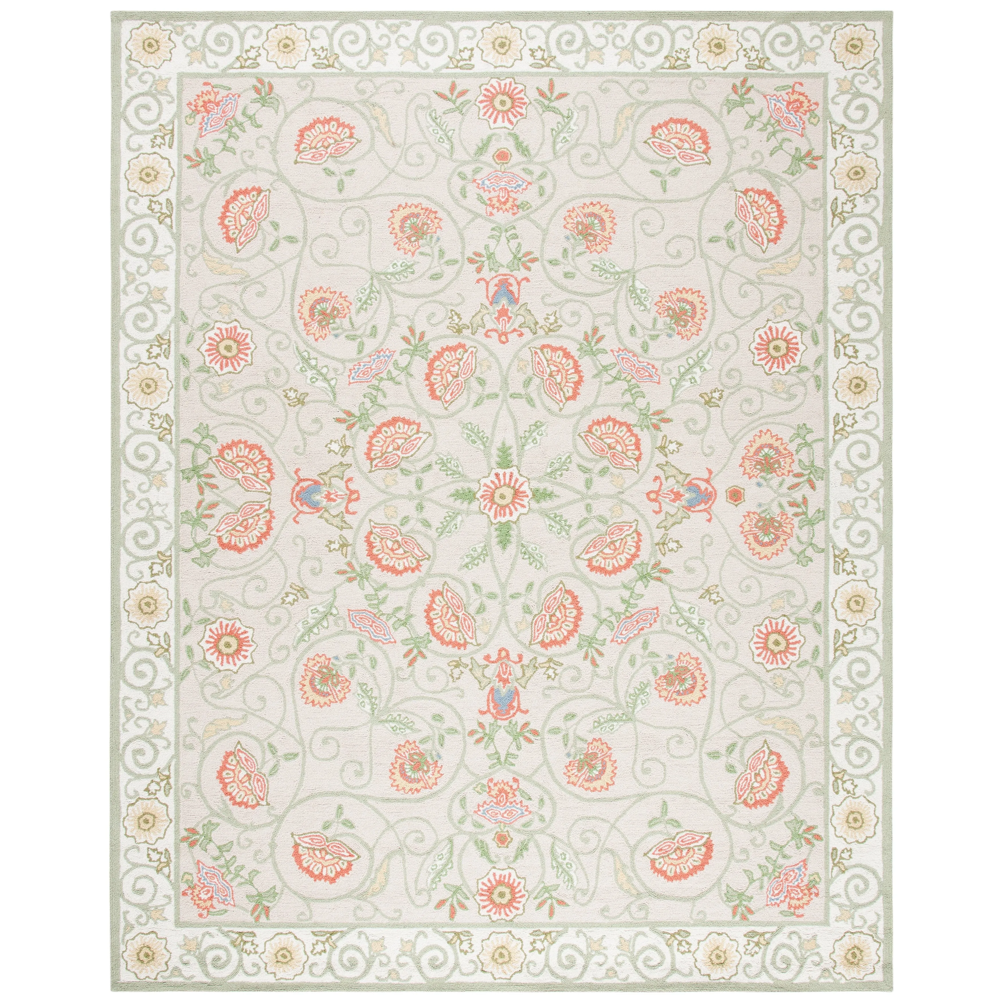 SAFAVIEH Handmade Chelsea Alecsandra French Country Wool Rug