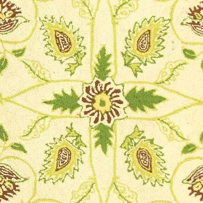 SAFAVIEH Handmade Chelsea Alecsandra French Country Wool Rug