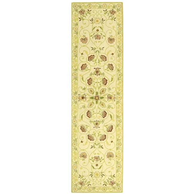 SAFAVIEH Handmade Chelsea Alecsandra French Country Wool Rug