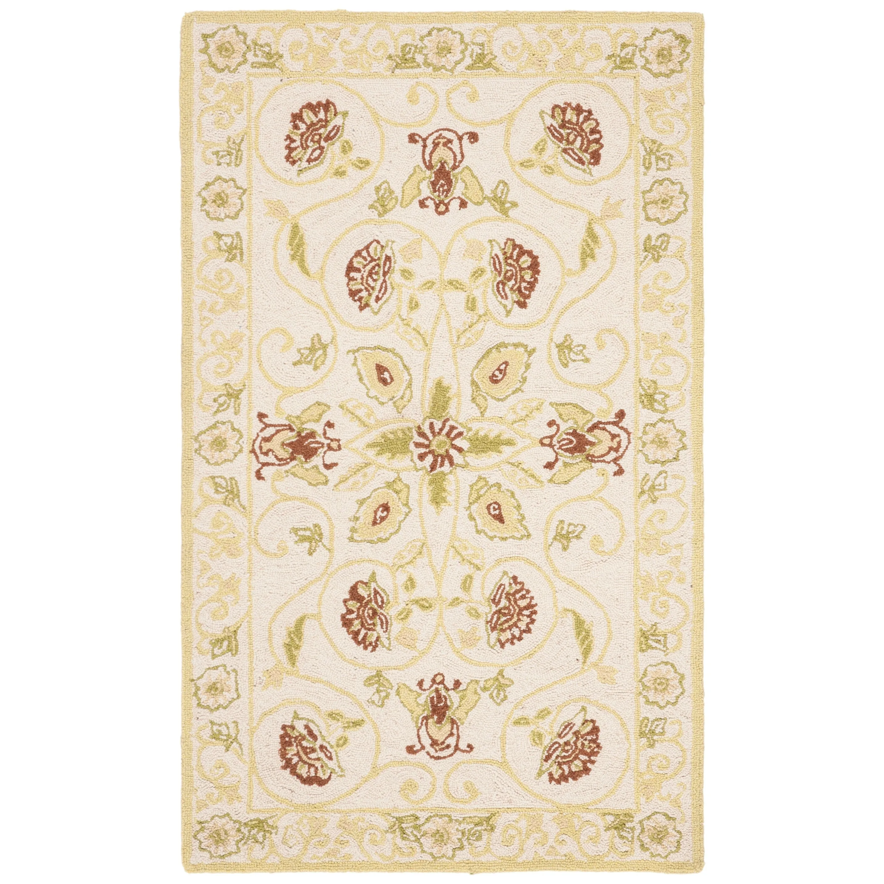 SAFAVIEH Handmade Chelsea Alecsandra French Country Wool Rug