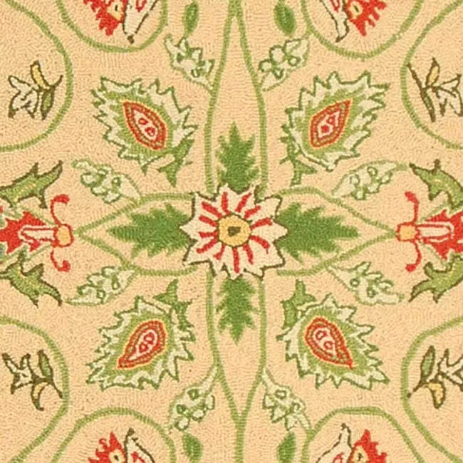 SAFAVIEH Handmade Chelsea Alecsandra French Country Wool Rug