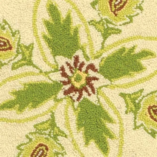 SAFAVIEH Handmade Chelsea Alecsandra French Country Wool Rug
