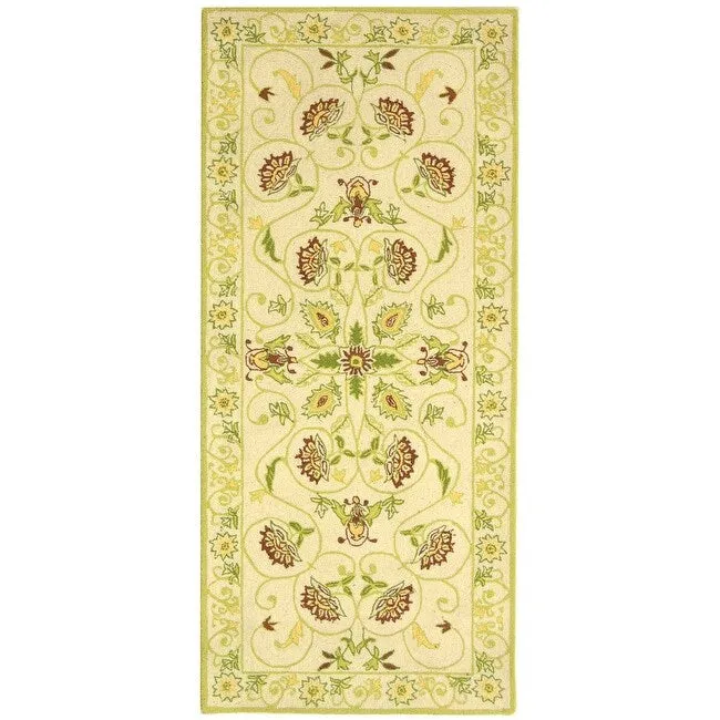 SAFAVIEH Handmade Chelsea Alecsandra French Country Wool Rug