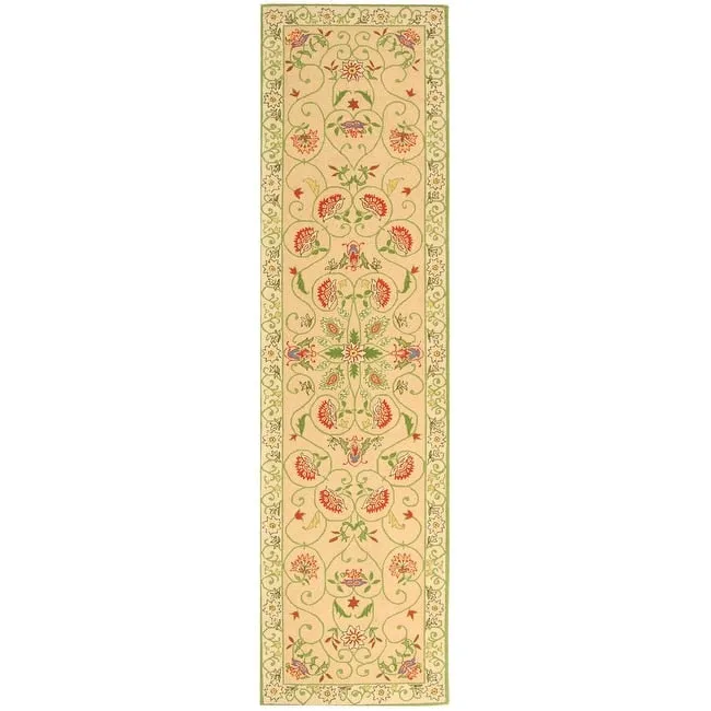 SAFAVIEH Handmade Chelsea Alecsandra French Country Wool Rug