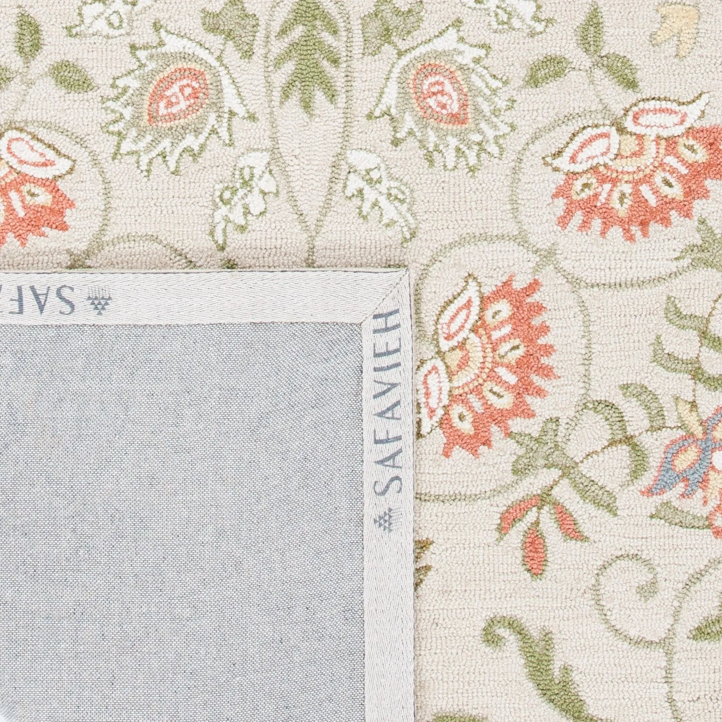 SAFAVIEH Handmade Chelsea Alecsandra French Country Wool Rug
