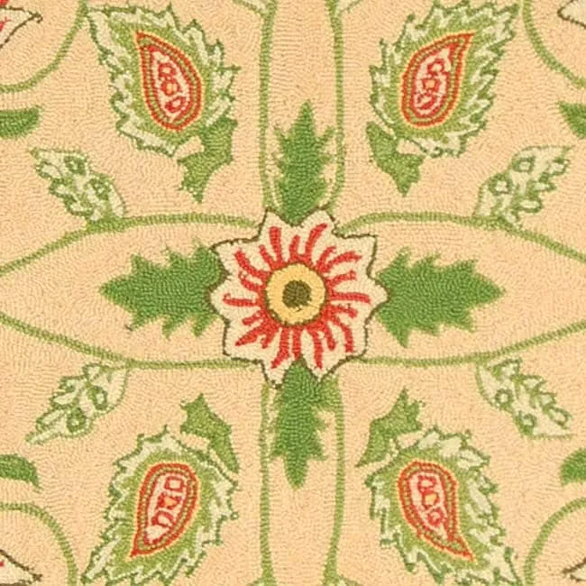 SAFAVIEH Handmade Chelsea Alecsandra French Country Wool Rug