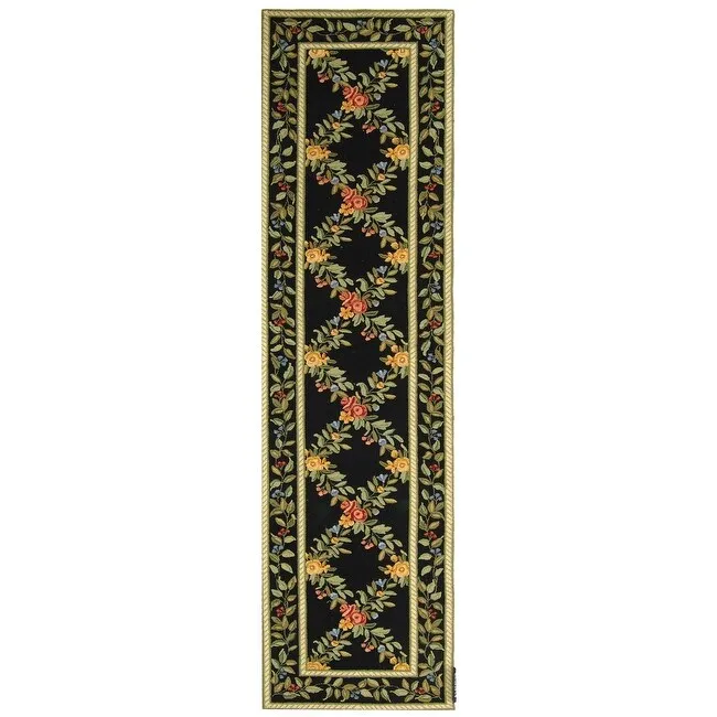 SAFAVIEH Handmade Chelsea Gulser Trellis French Country Wool Rug