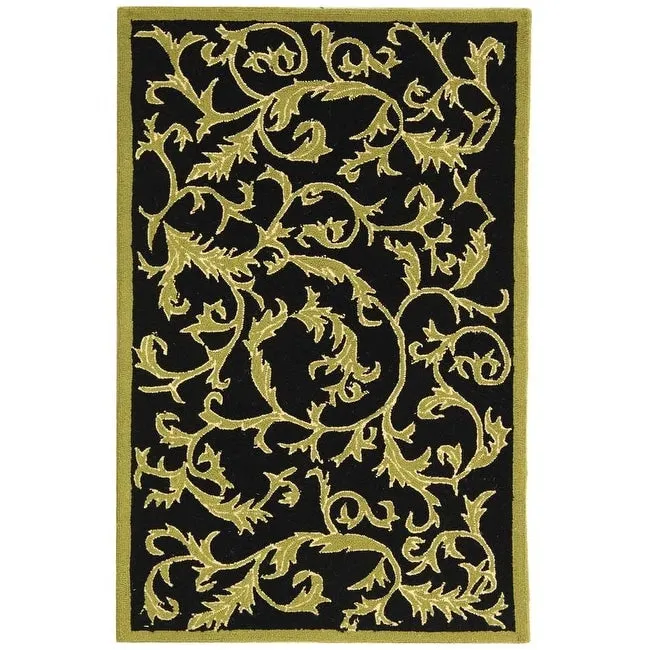 SAFAVIEH Handmade Chelsea Smita French Country Wool Rug