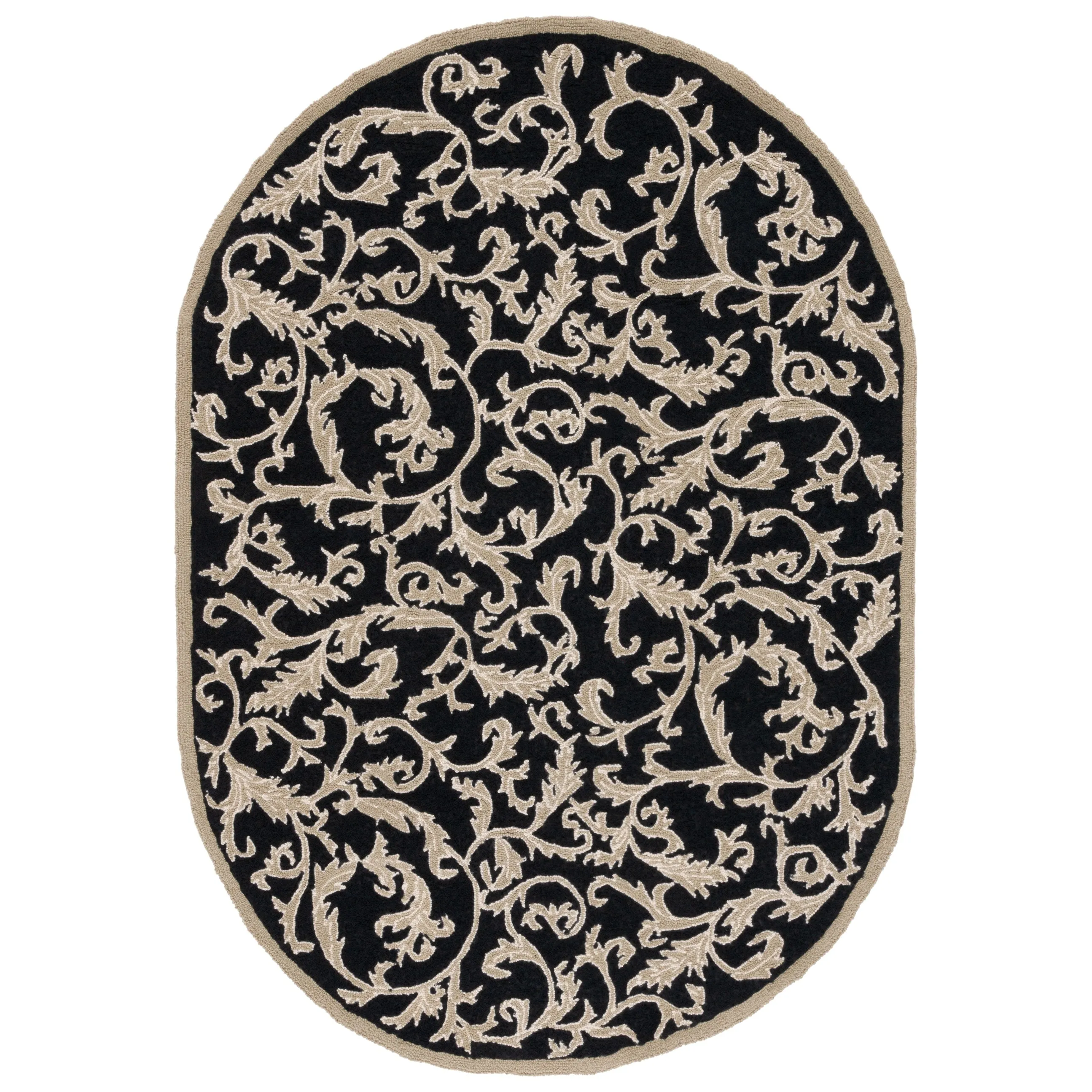 SAFAVIEH Handmade Chelsea Smita French Country Wool Rug