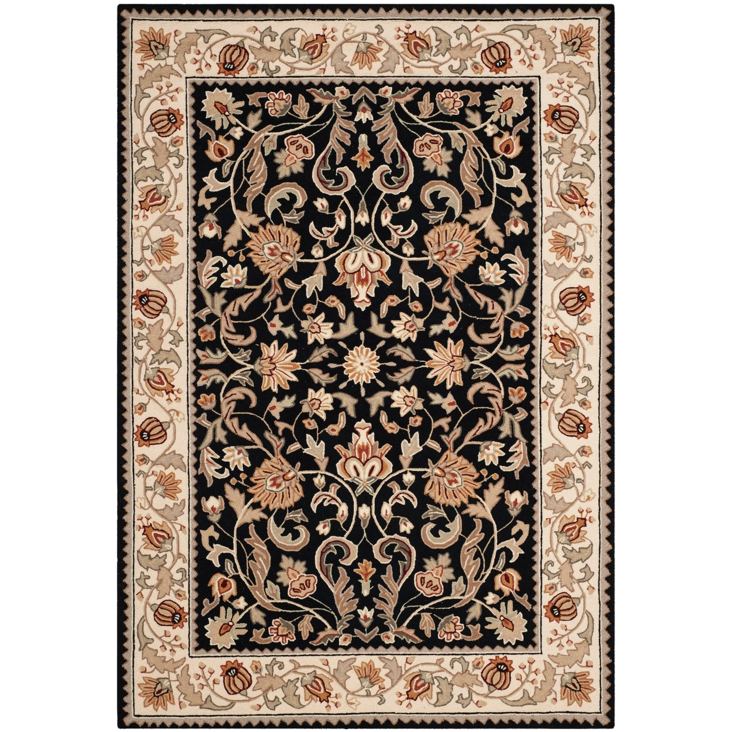 SAFAVIEH Handmade Easy Care Hiltraut Oriental Rug