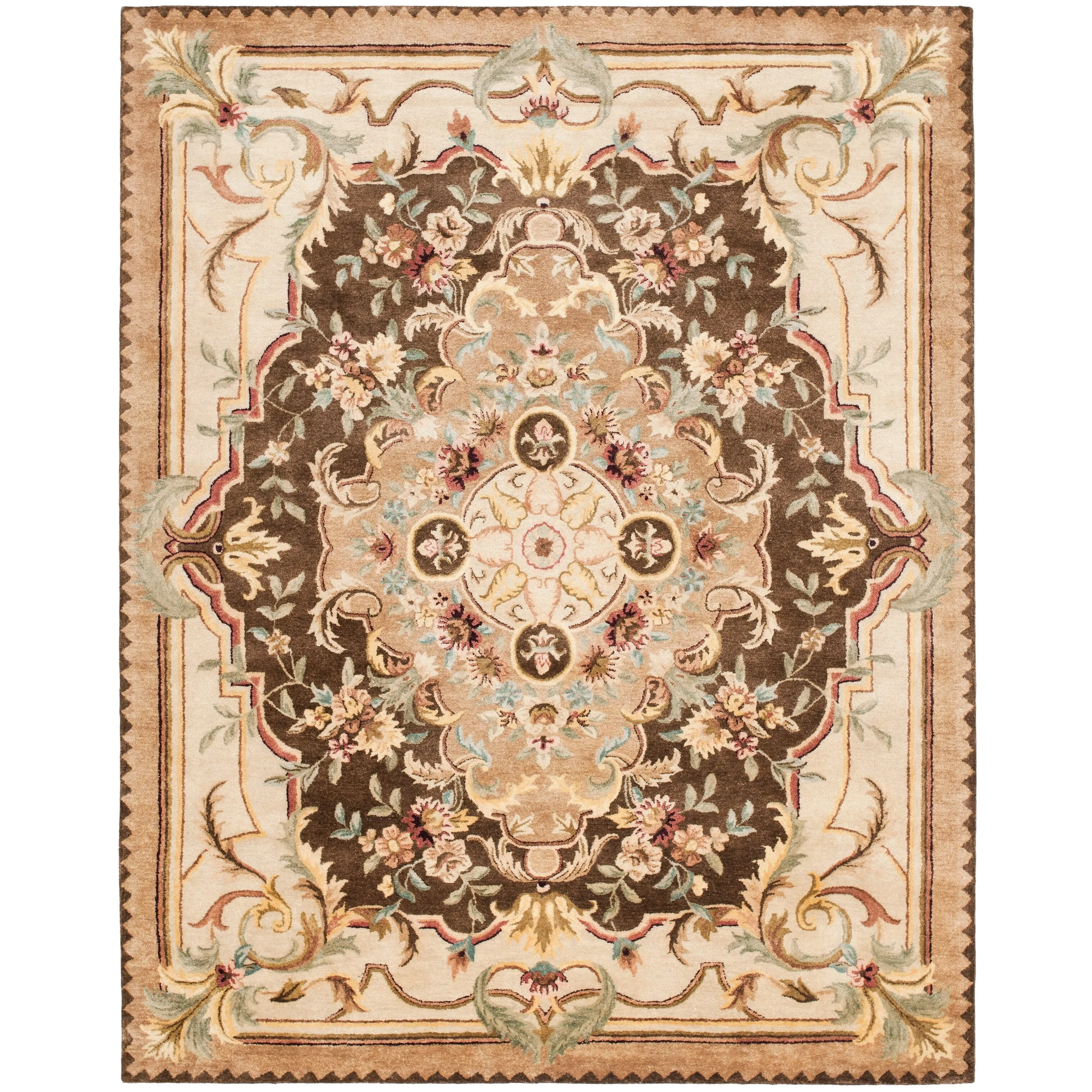 SAFAVIEH Handmade Empire Ffiona Traditional Oriental Wool Rug