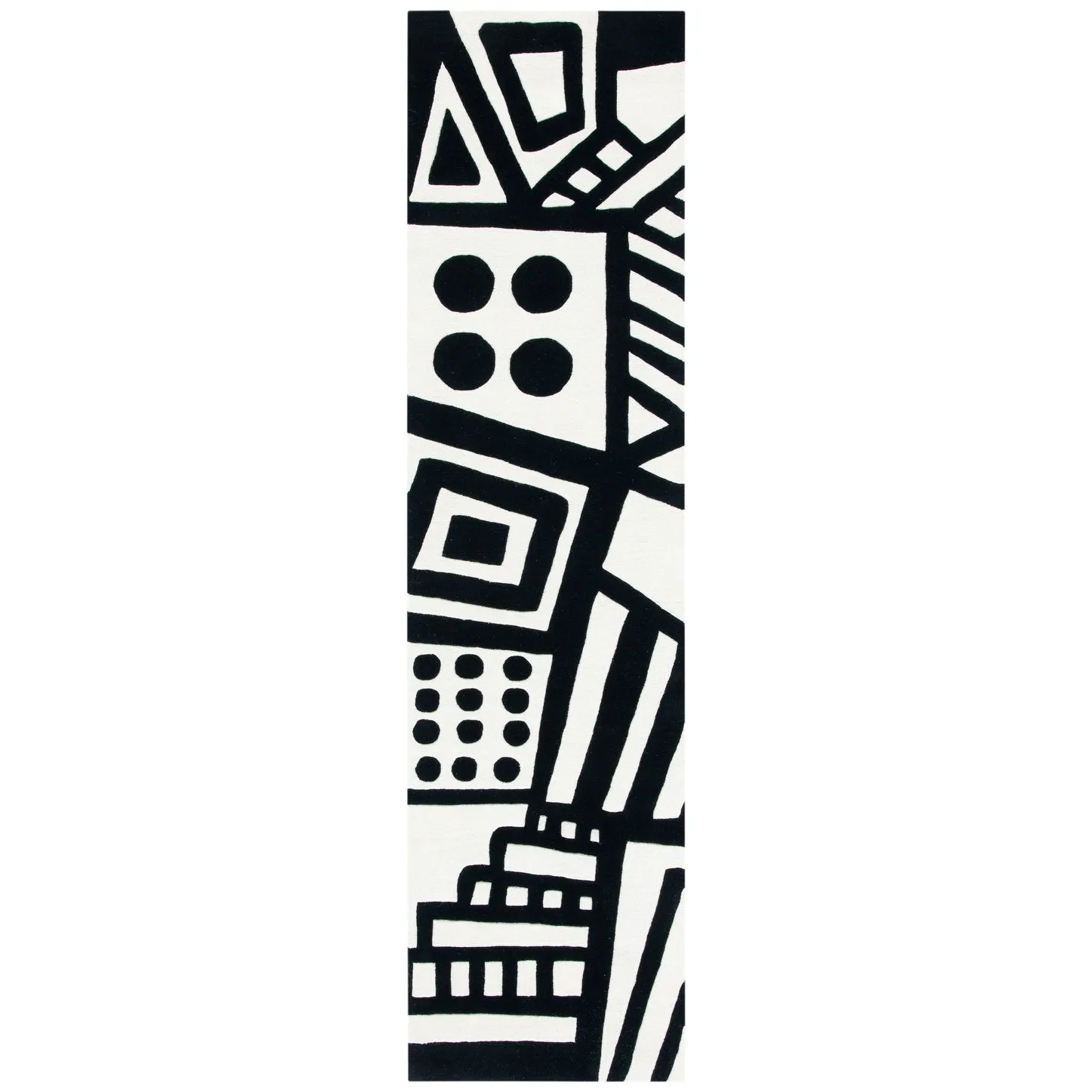 SAFAVIEH Handmade Fifth Avenue Eliina Mid-century Modern Wool Rug