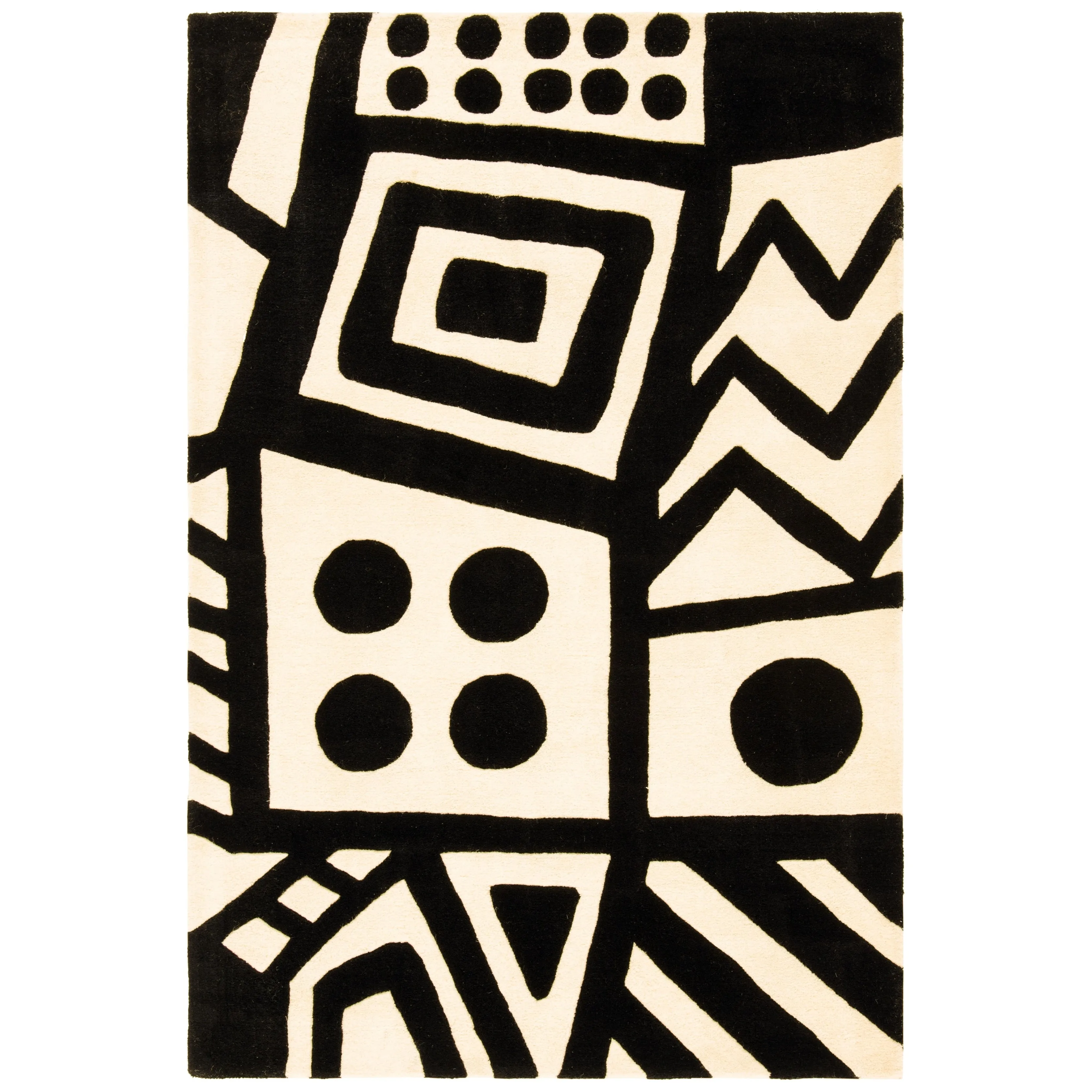 SAFAVIEH Handmade Fifth Avenue Eliina Mid-century Modern Wool Rug