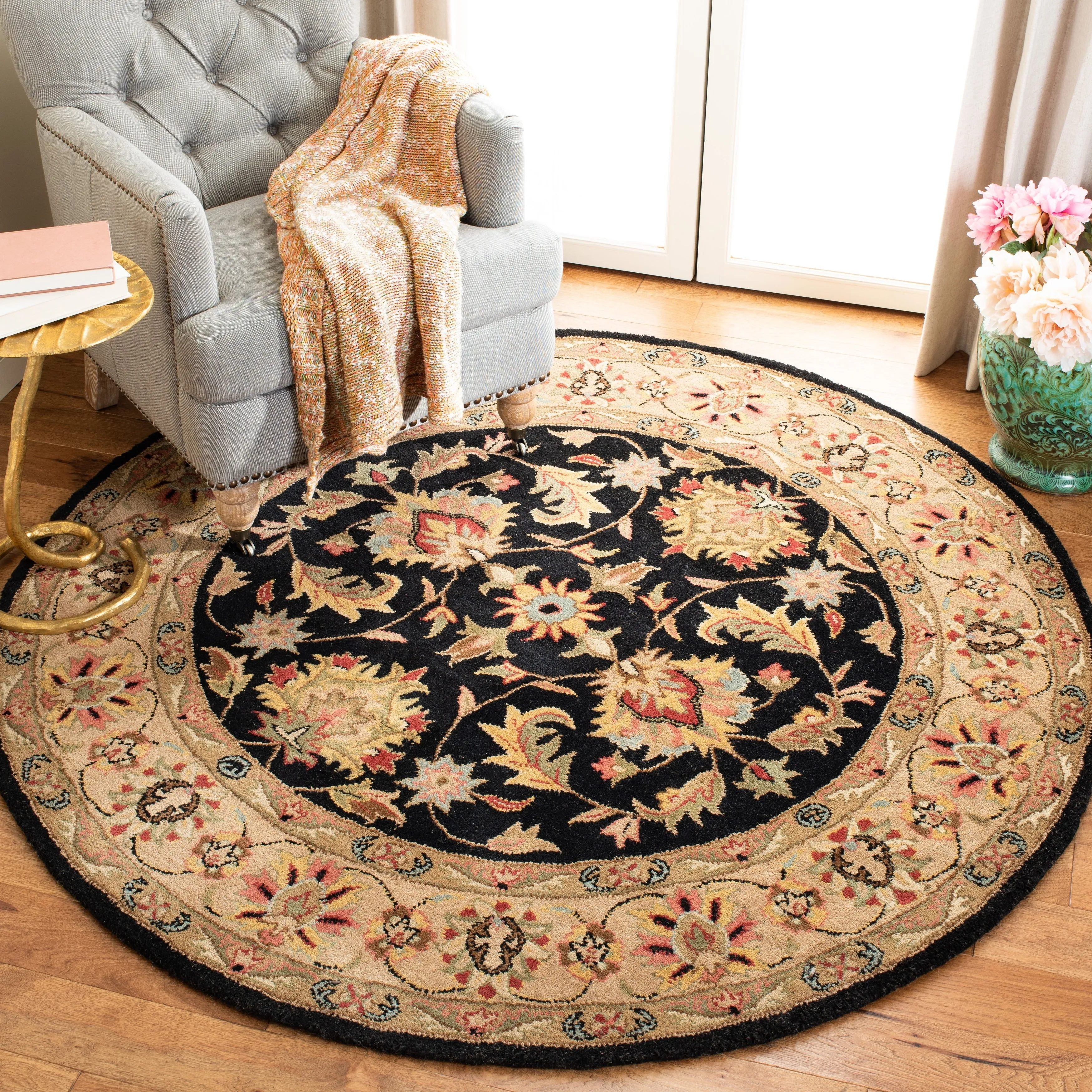 SAFAVIEH Handmade Heritage Ceca Traditional Oriental Wool Rug