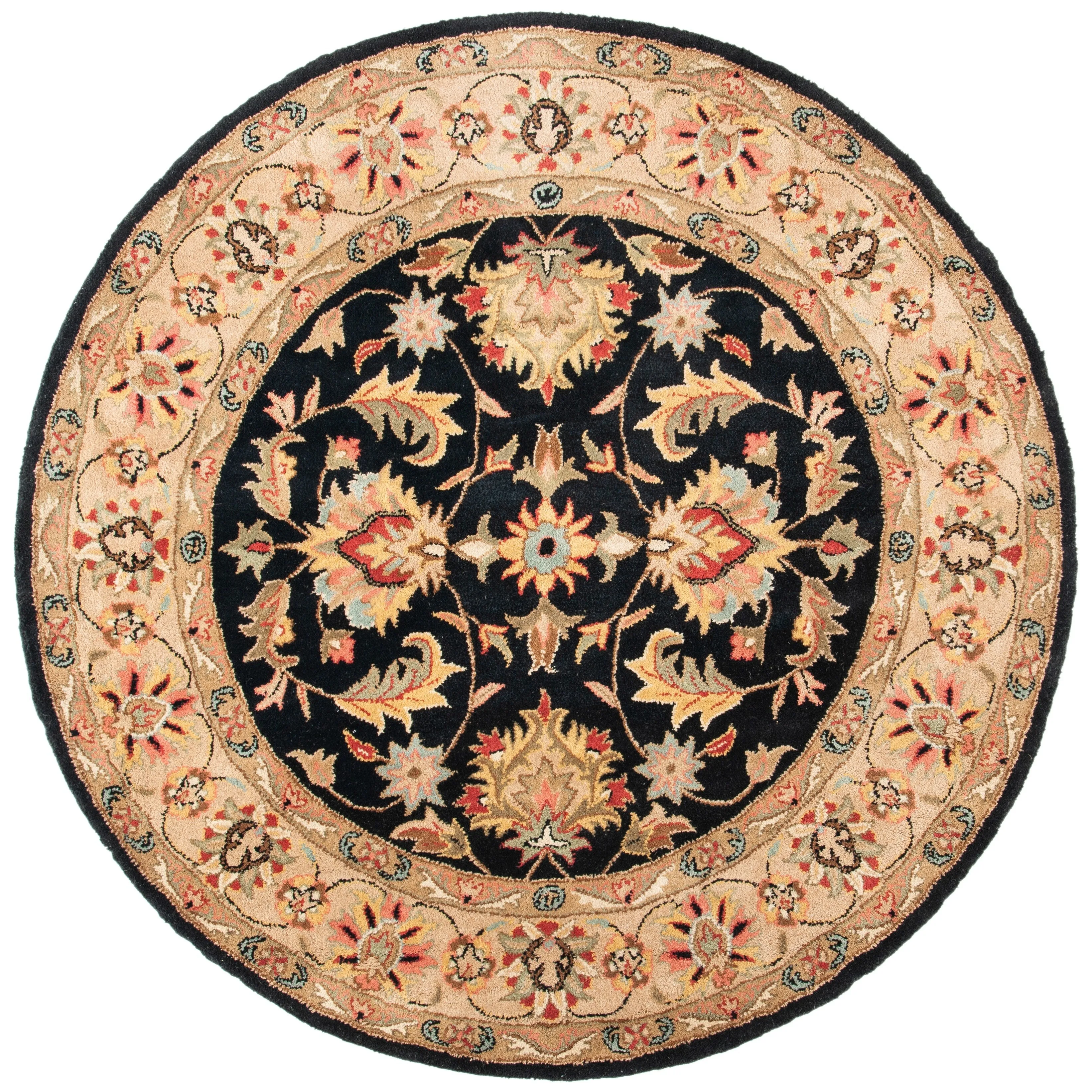 SAFAVIEH Handmade Heritage Ceca Traditional Oriental Wool Rug
