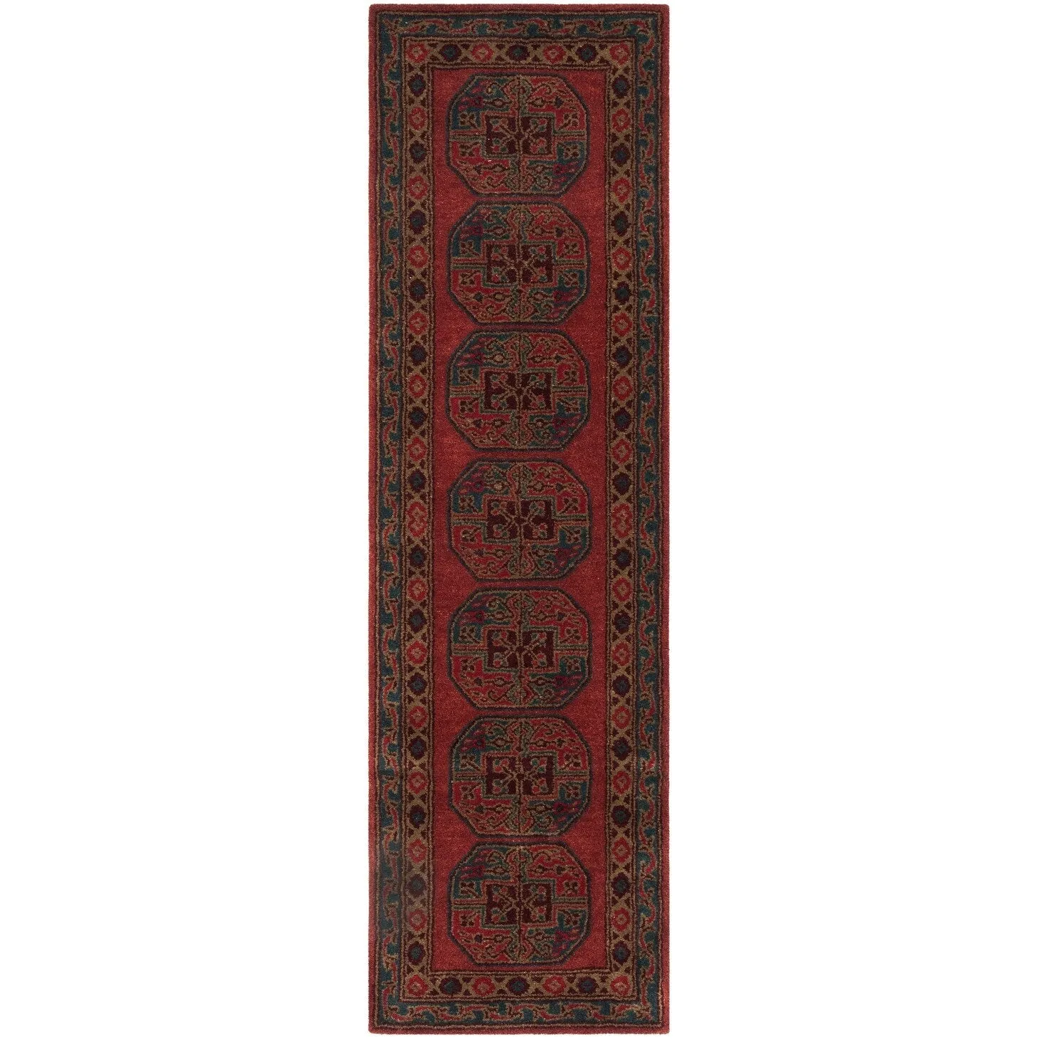 SAFAVIEH Handmade Heritage Katla Traditional Oriental Wool Rug