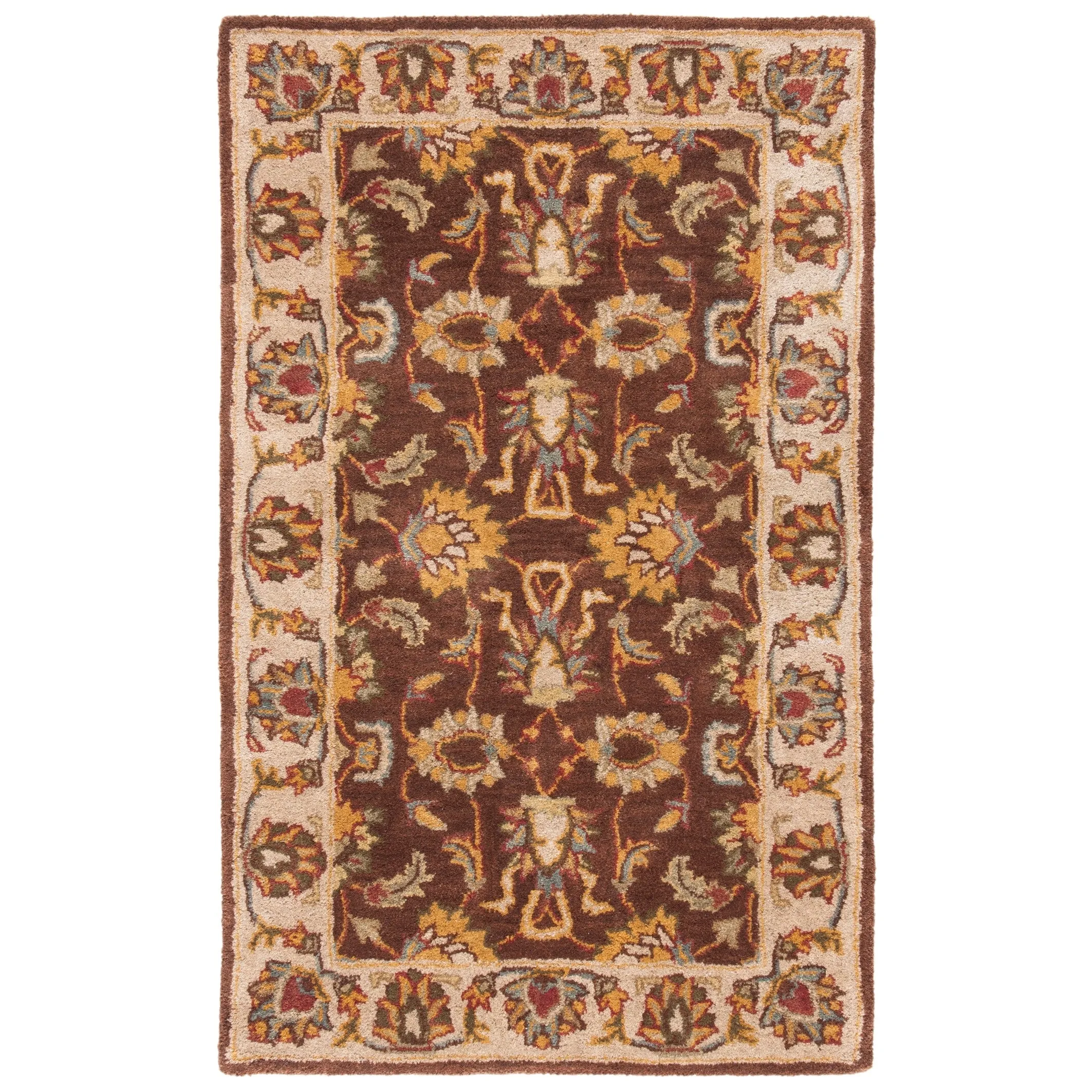 SAFAVIEH Handmade Heritage Star Gradient Traditional Oriental Wool Rug