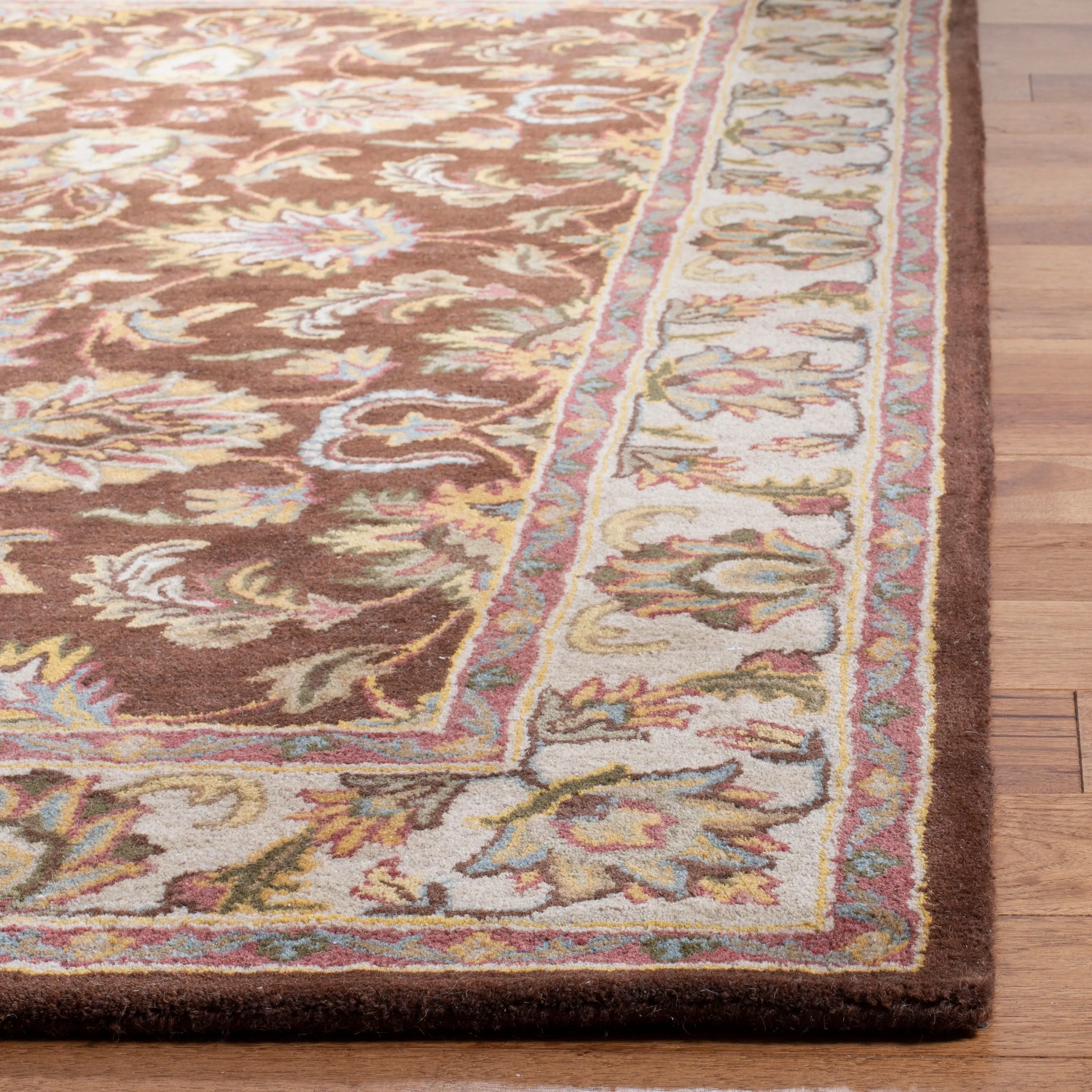 SAFAVIEH Handmade Heritage Star Gradient Traditional Oriental Wool Rug