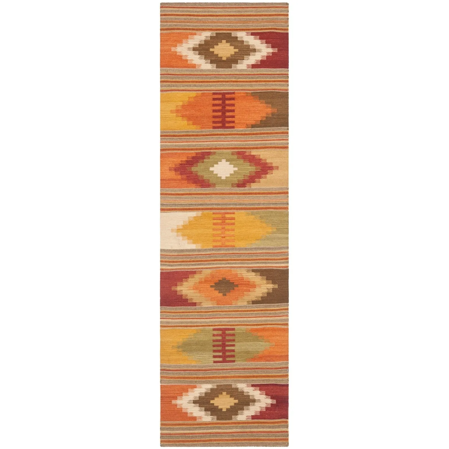 SAFAVIEH Handmade Kilim Johana Vinciane Casual Tribal Wool Rug