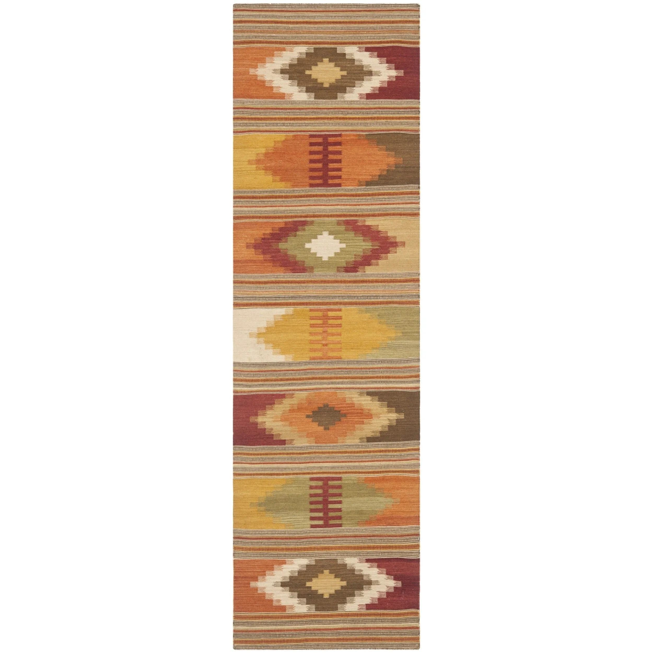 SAFAVIEH Handmade Kilim Johana Vinciane Casual Tribal Wool Rug