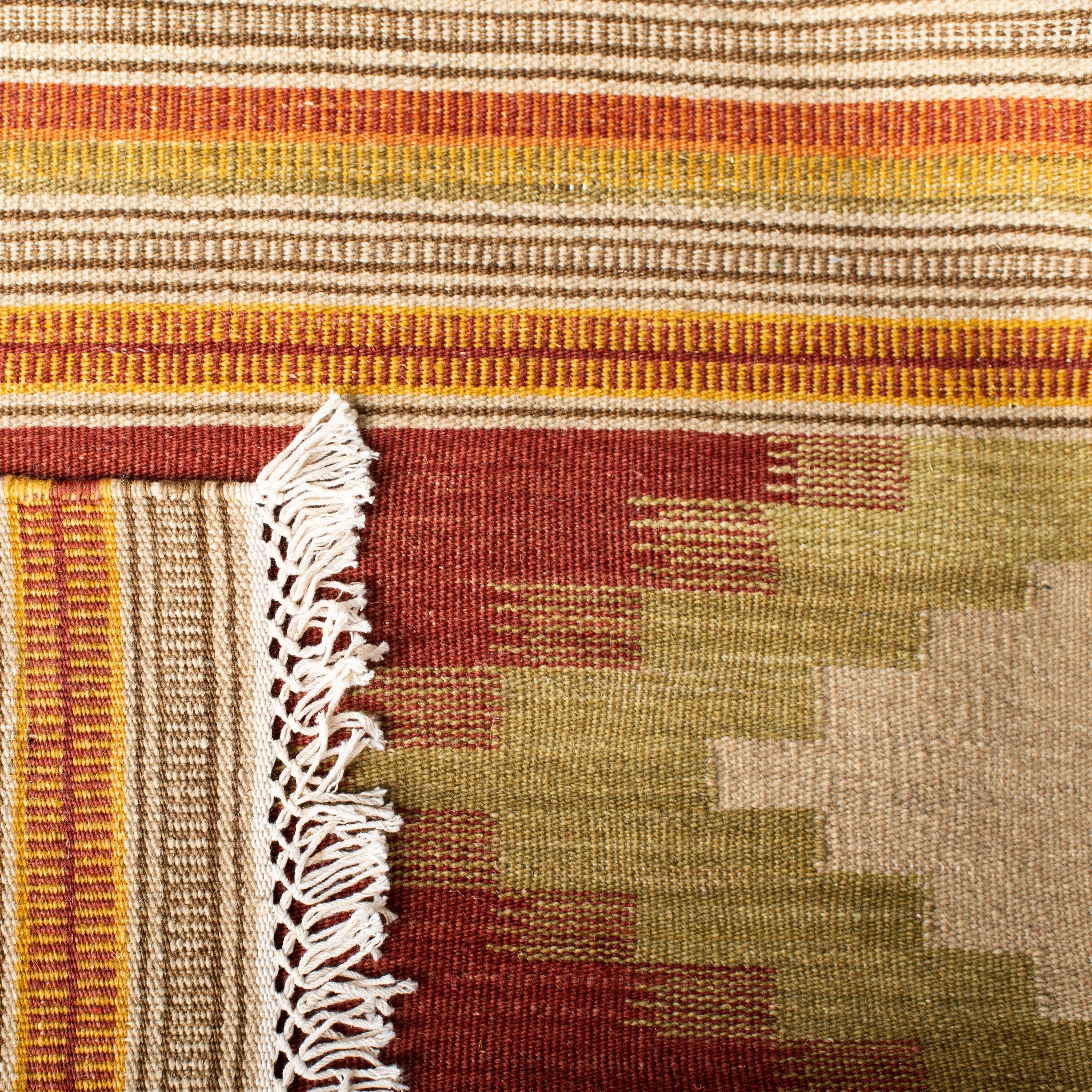 SAFAVIEH Handmade Kilim Johana Vinciane Casual Tribal Wool Rug