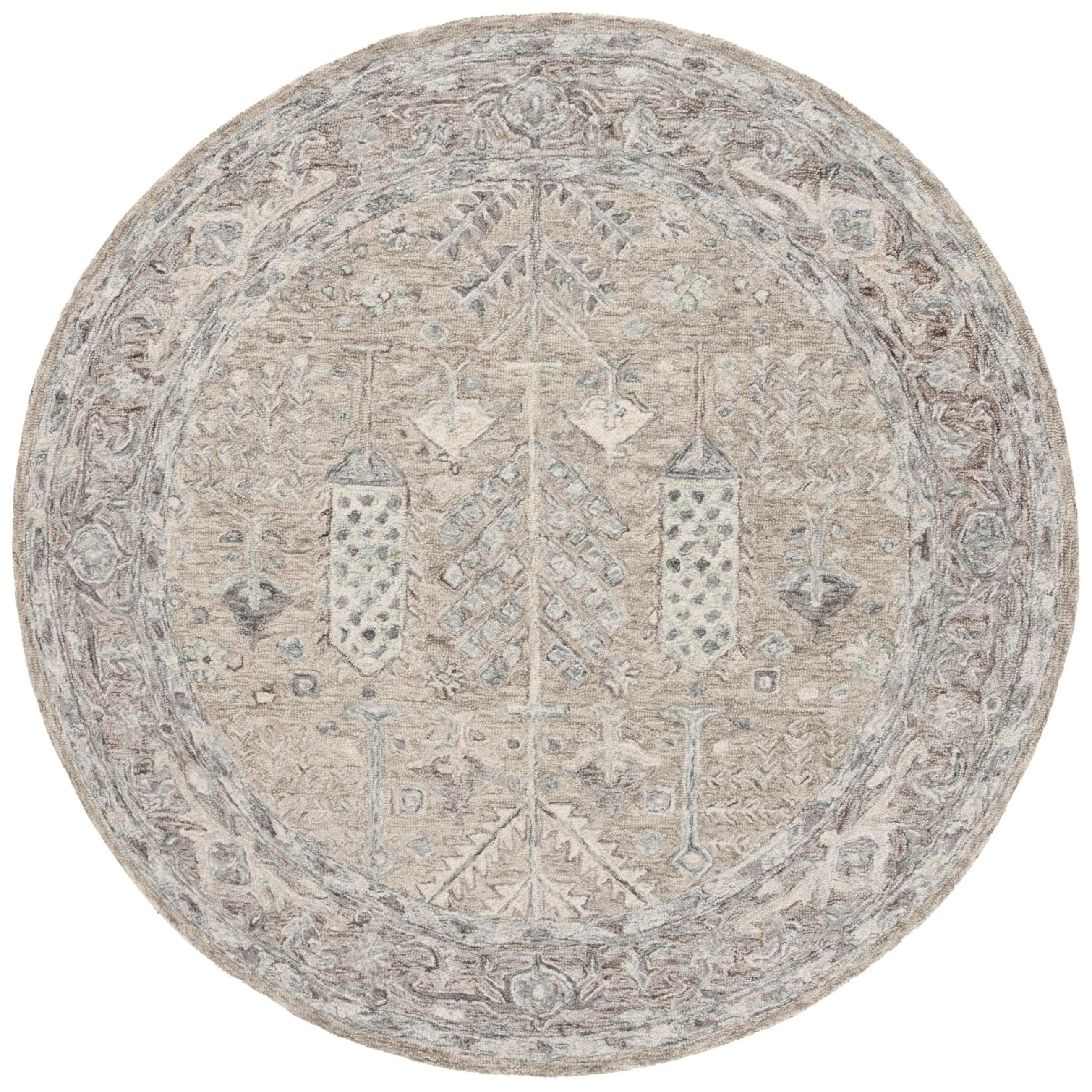 SAFAVIEH Handmade Metro Lorenzina French Country Wool Rug