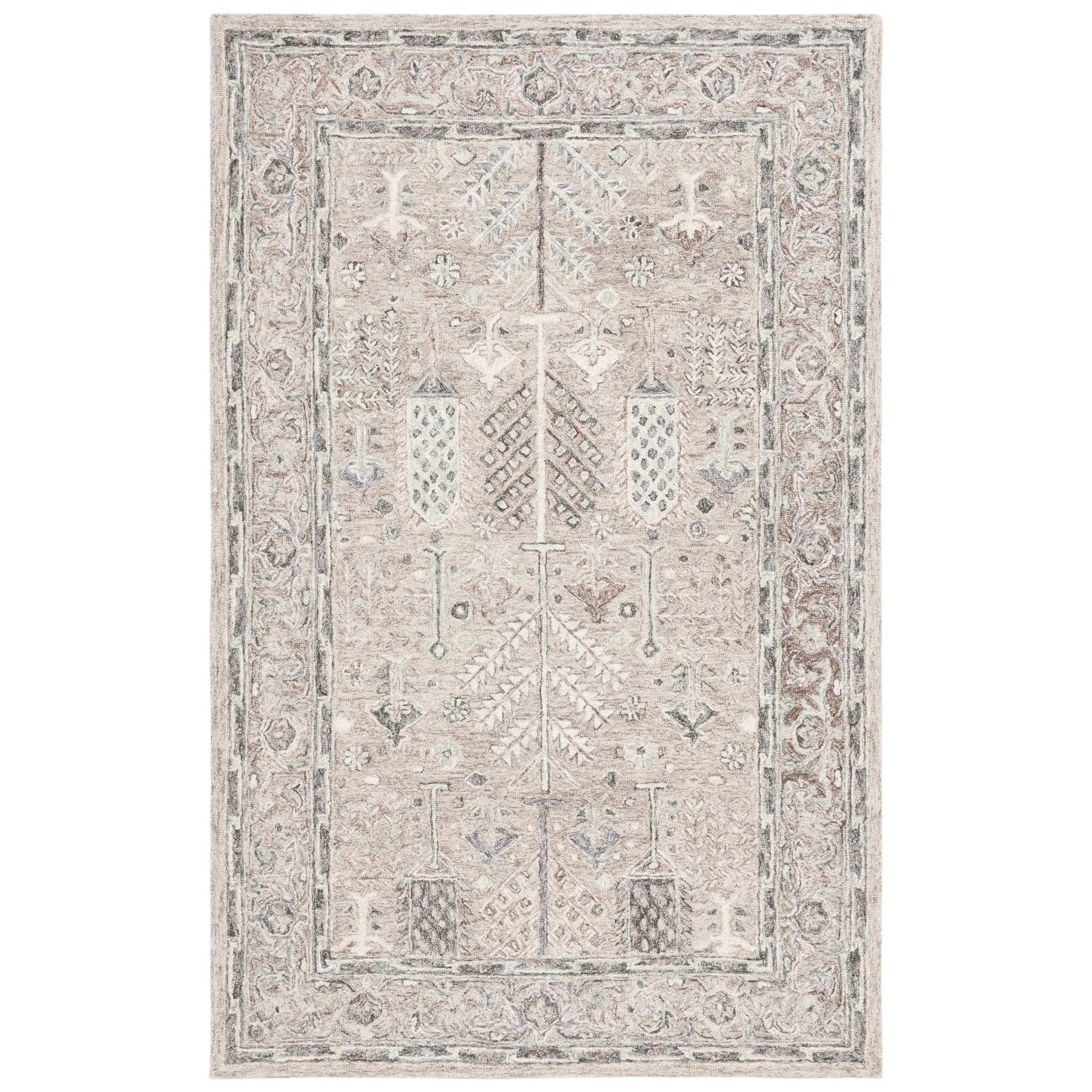 SAFAVIEH Handmade Metro Lorenzina French Country Wool Rug