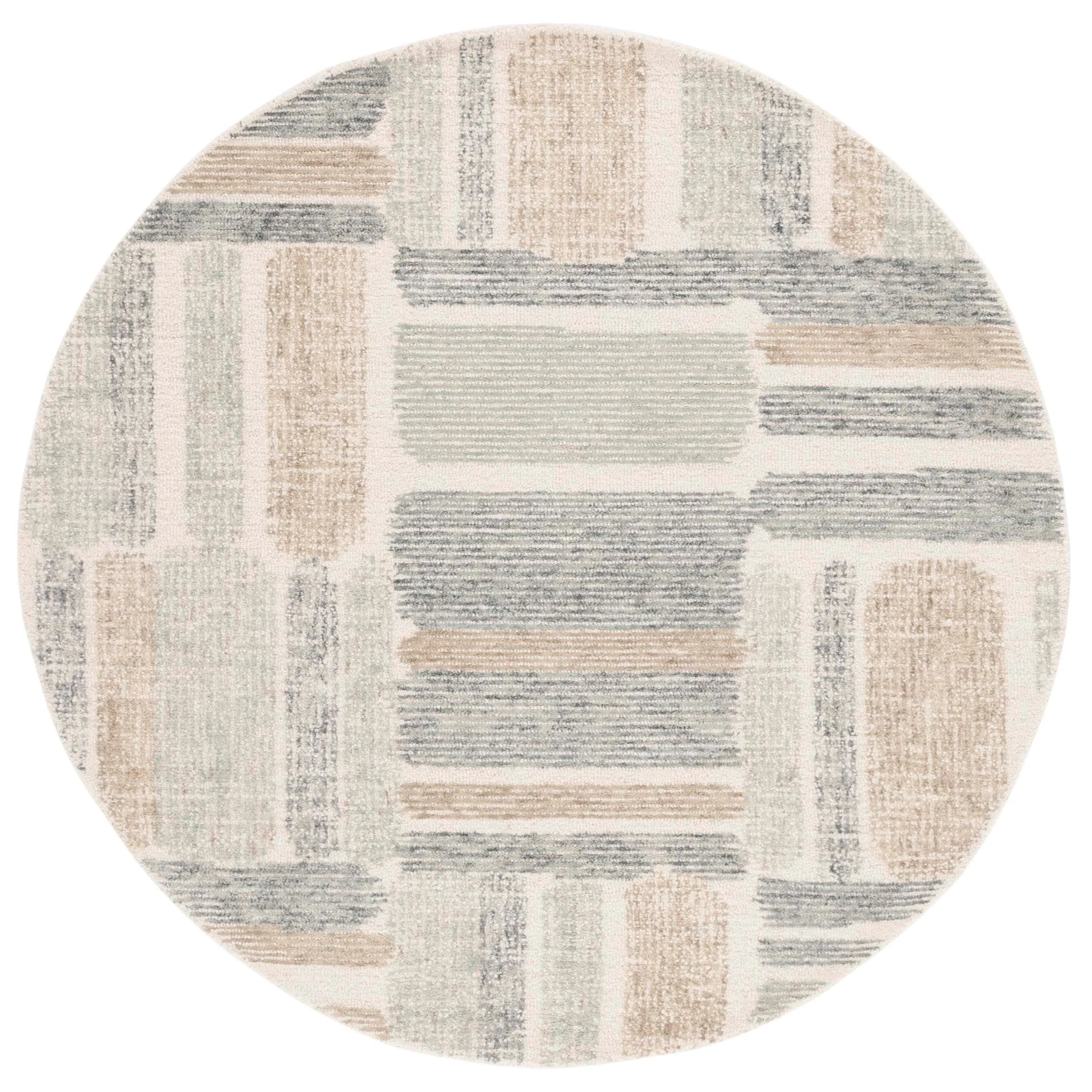 SAFAVIEH Handmade Micro-Loop Belle Modern Wool Rug