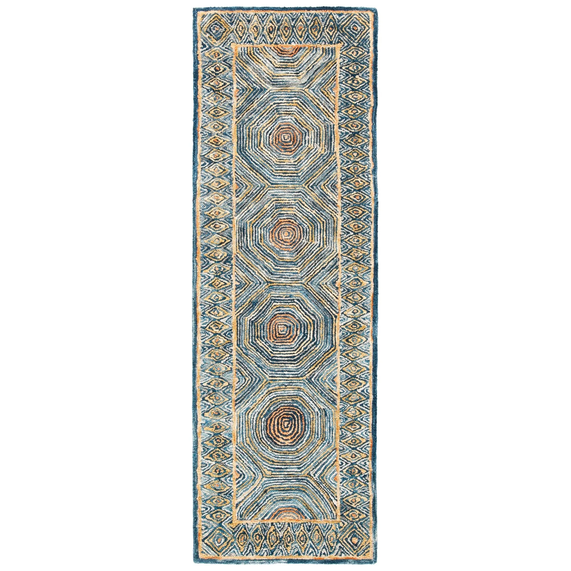 SAFAVIEH Handmade Micro-Loop Hiltrud Modern Wool Rug