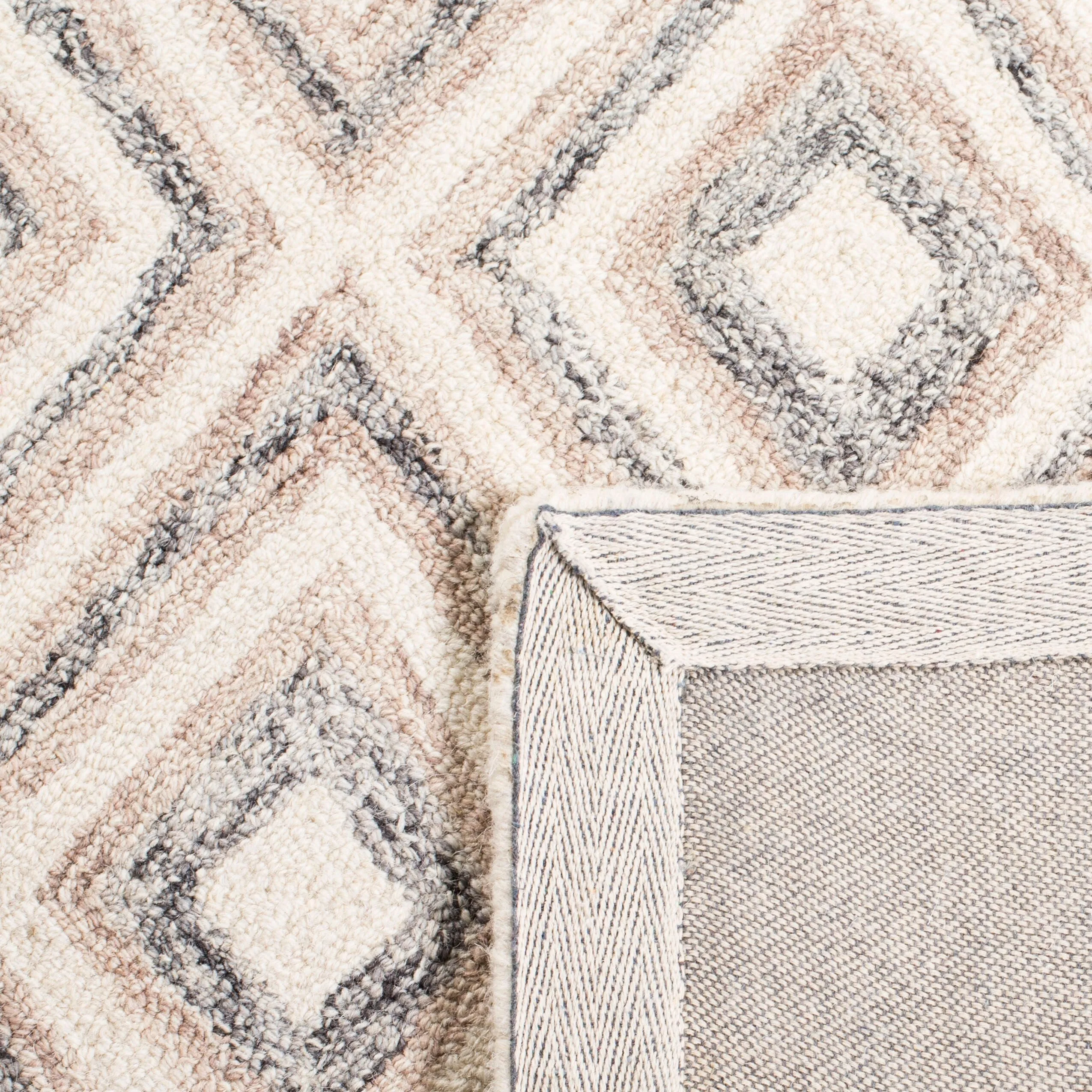 SAFAVIEH Handmade Micro-Loop Janick Wool Rug