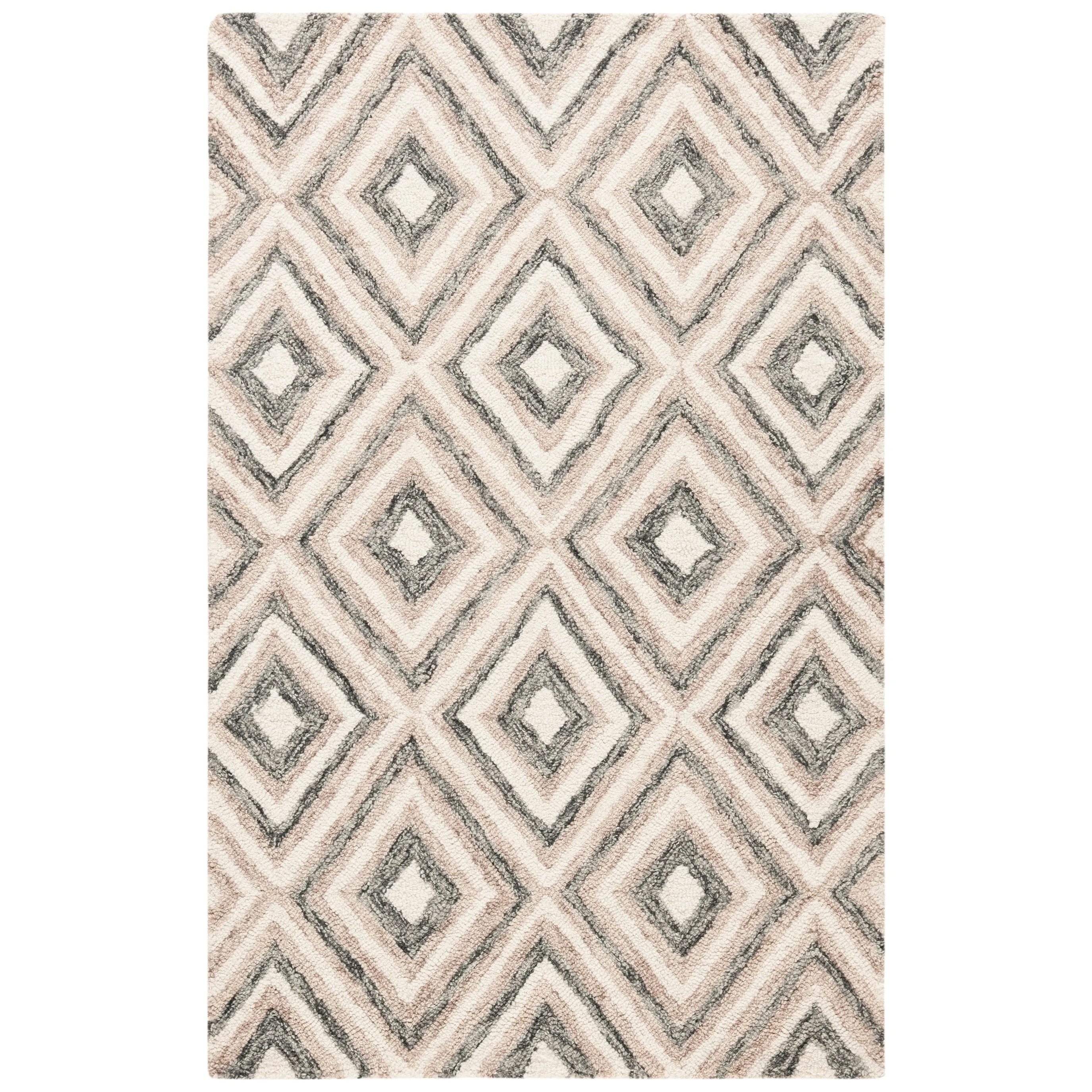 SAFAVIEH Handmade Micro-Loop Janick Wool Rug
