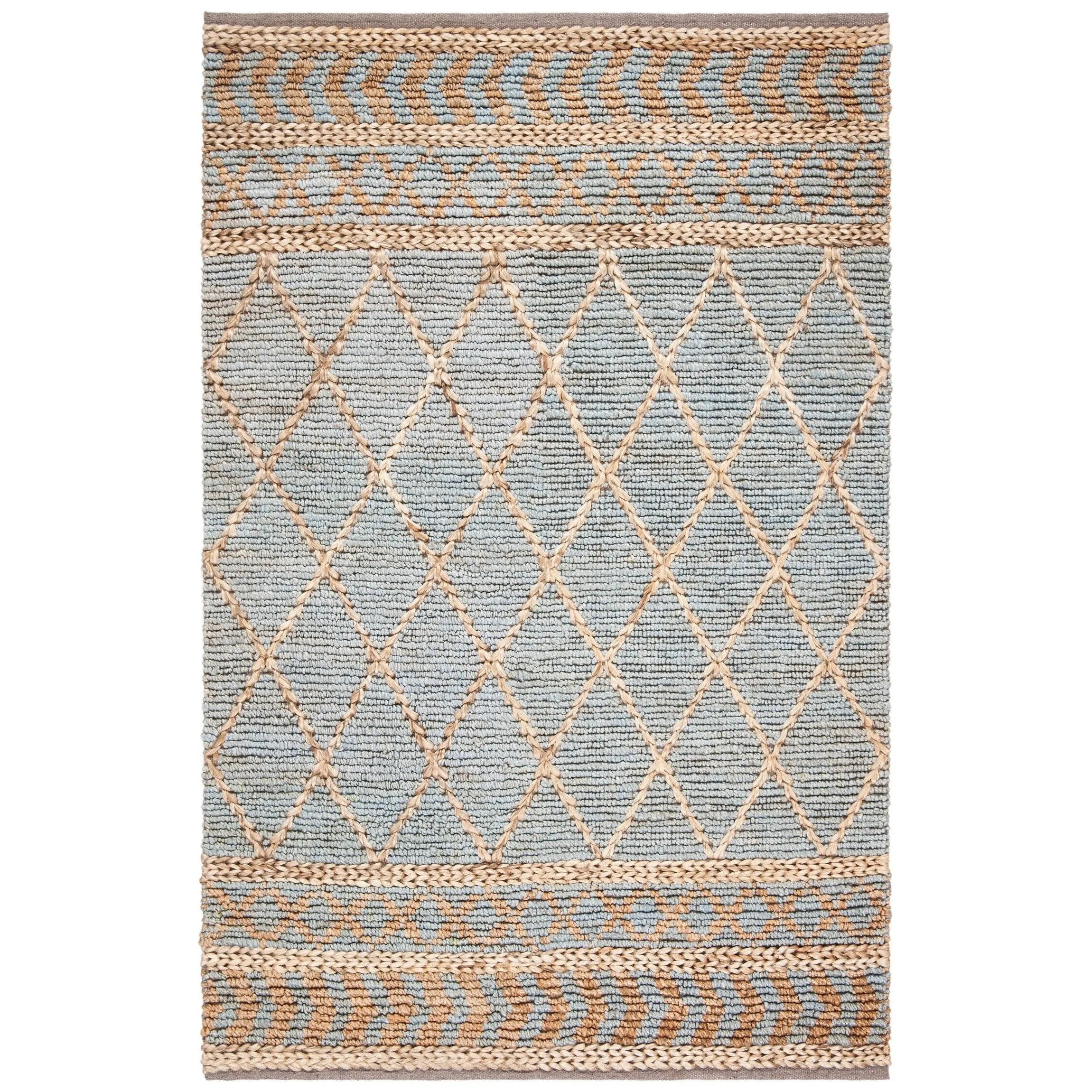 SAFAVIEH Handmade Natural Fiber Adeltraut Trellis Jute Rug
