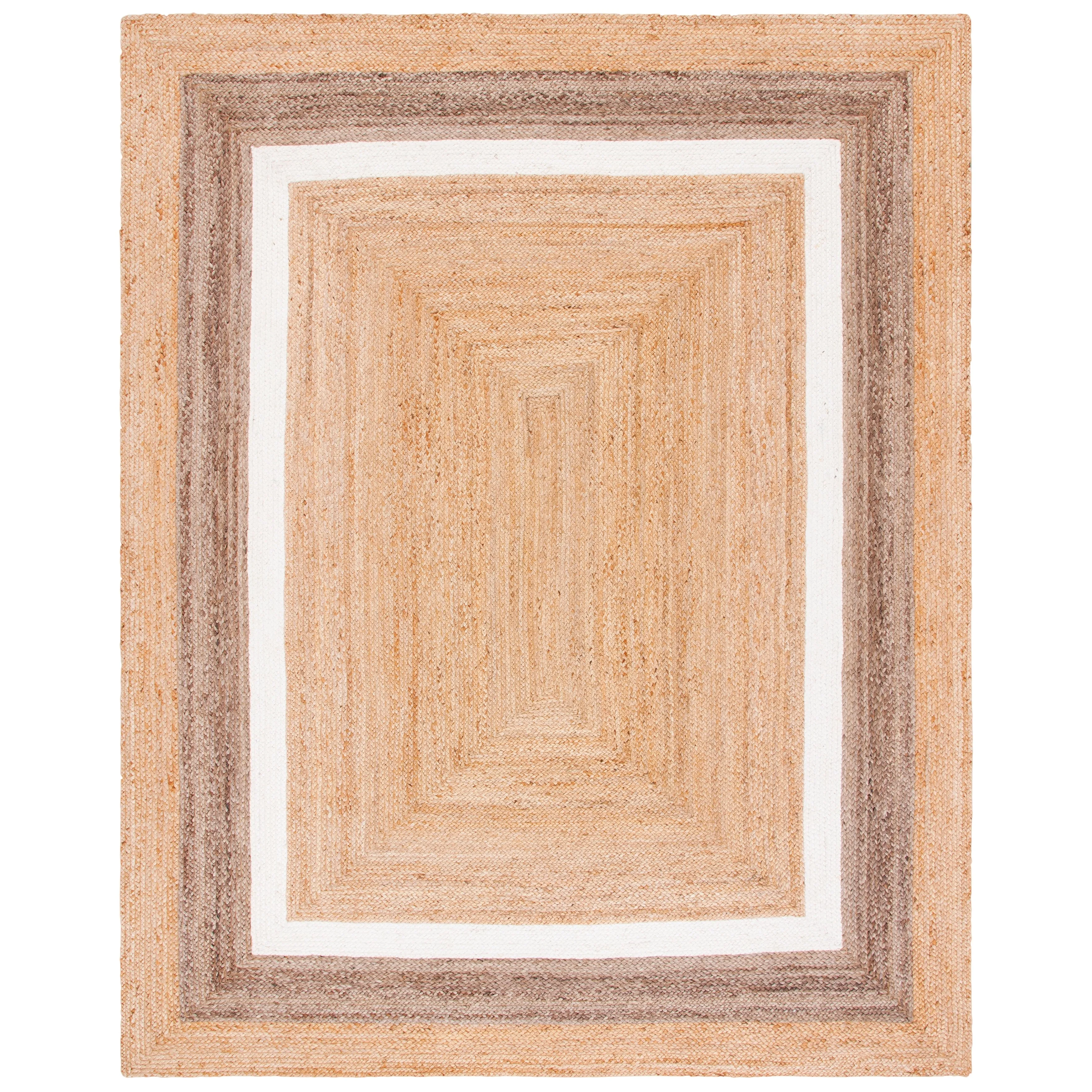 SAFAVIEH Handmade Natural Fiber Antonije Border Jute Rug