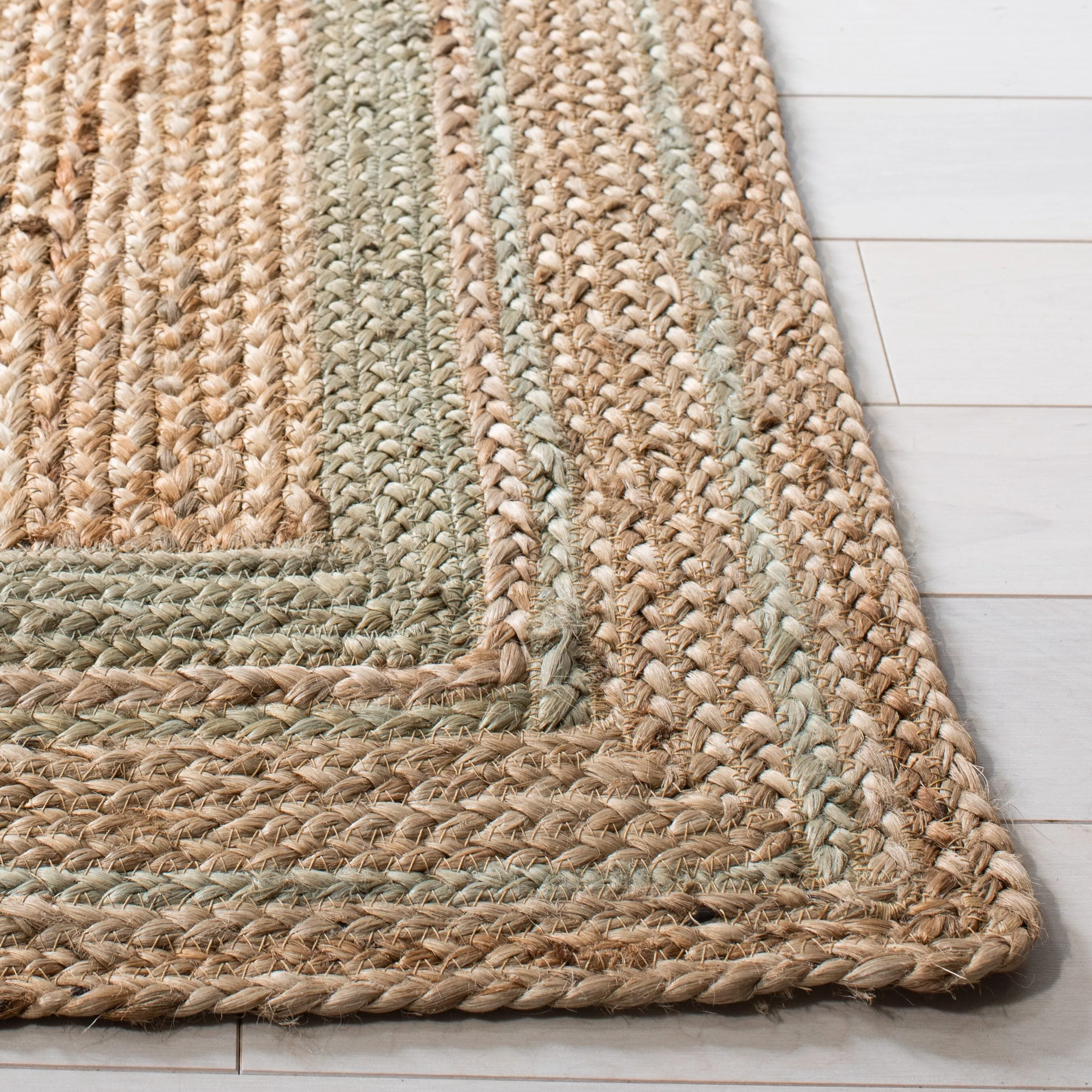 SAFAVIEH Handmade Natural Fiber Averi Border Jute Rug