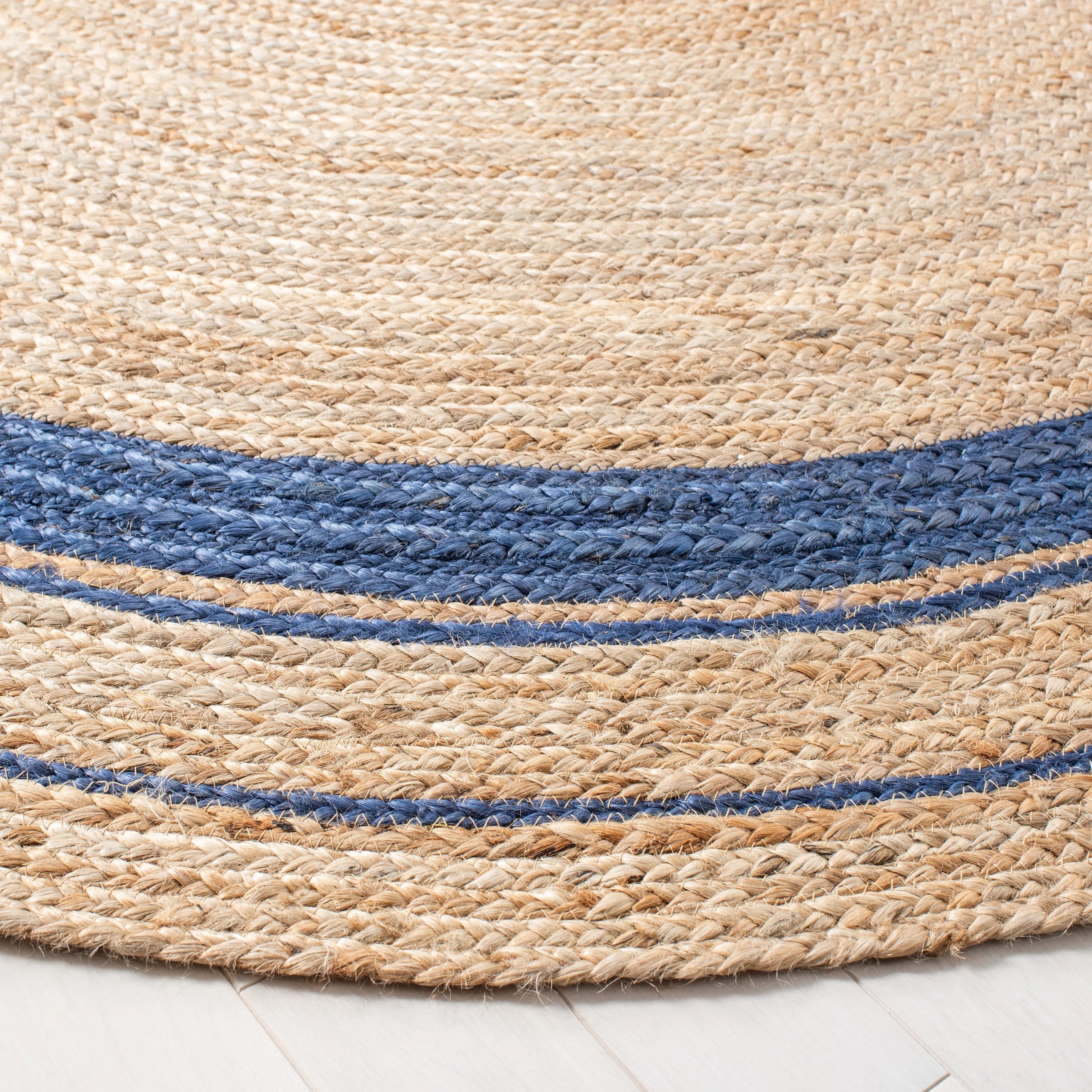 SAFAVIEH Handmade Natural Fiber Averi Border Jute Rug