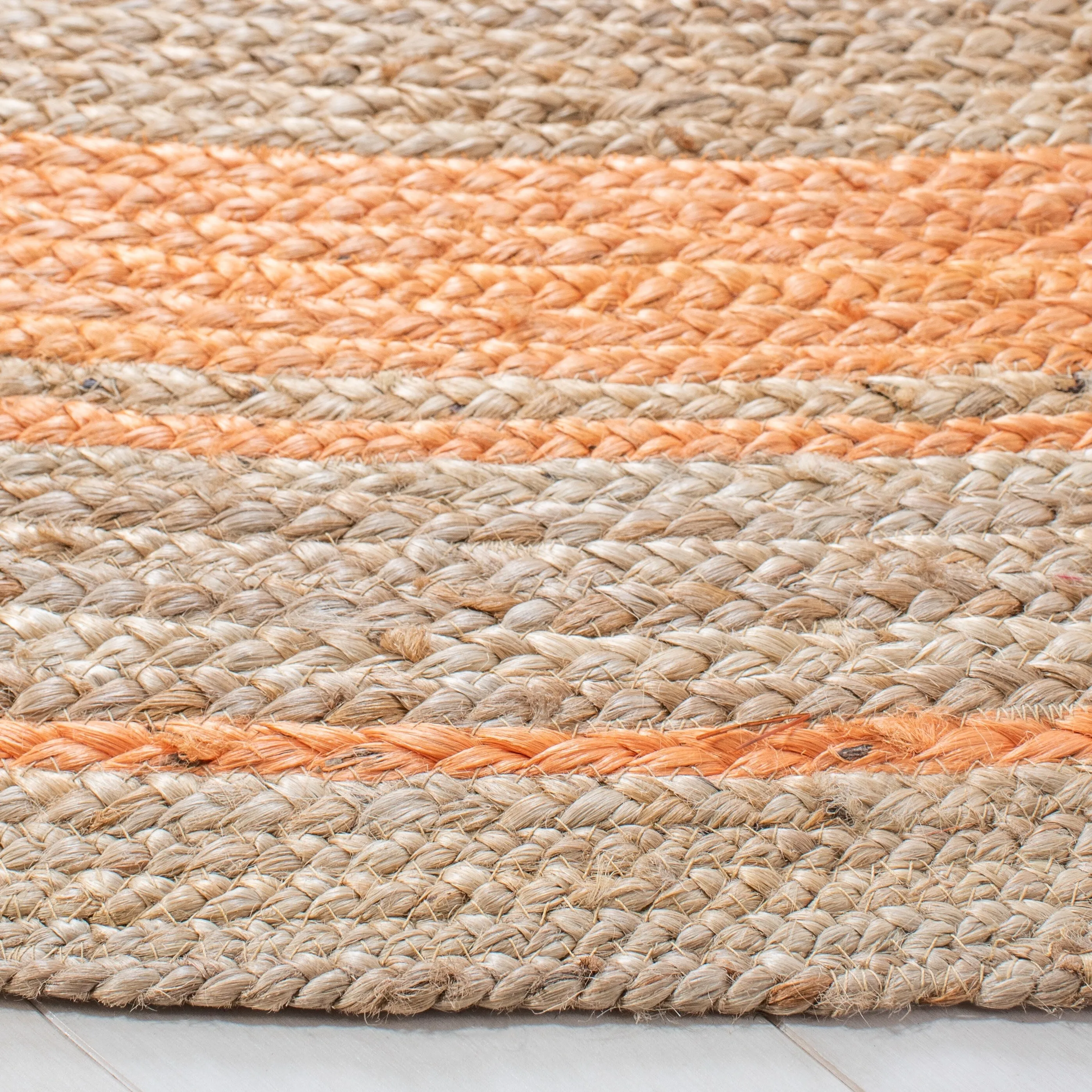 SAFAVIEH Handmade Natural Fiber Averi Border Jute Rug