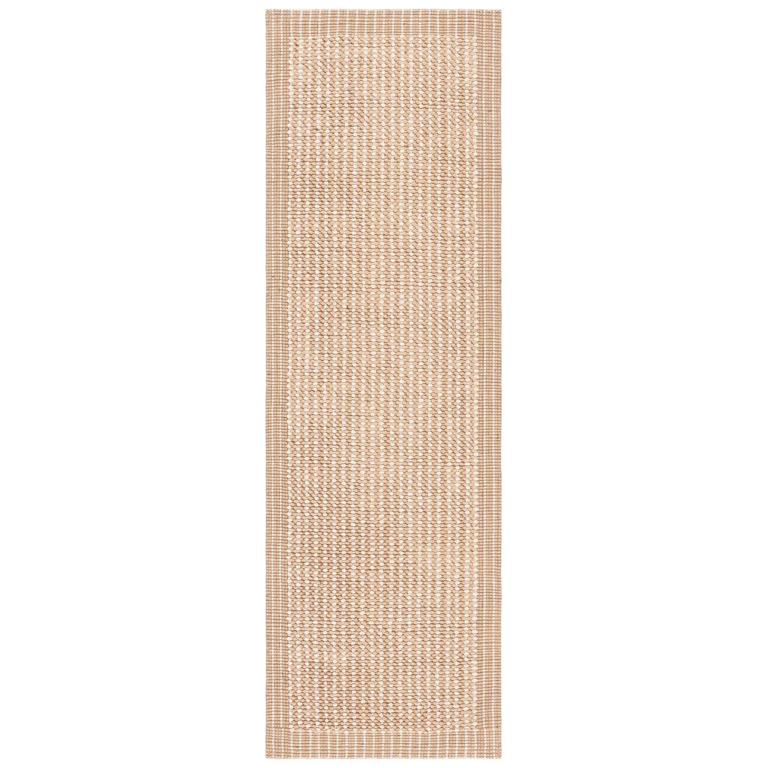 SAFAVIEH Handmade Natural Fiber Kaarin Jute Rug - Ivory/Beige - 2' x 6'