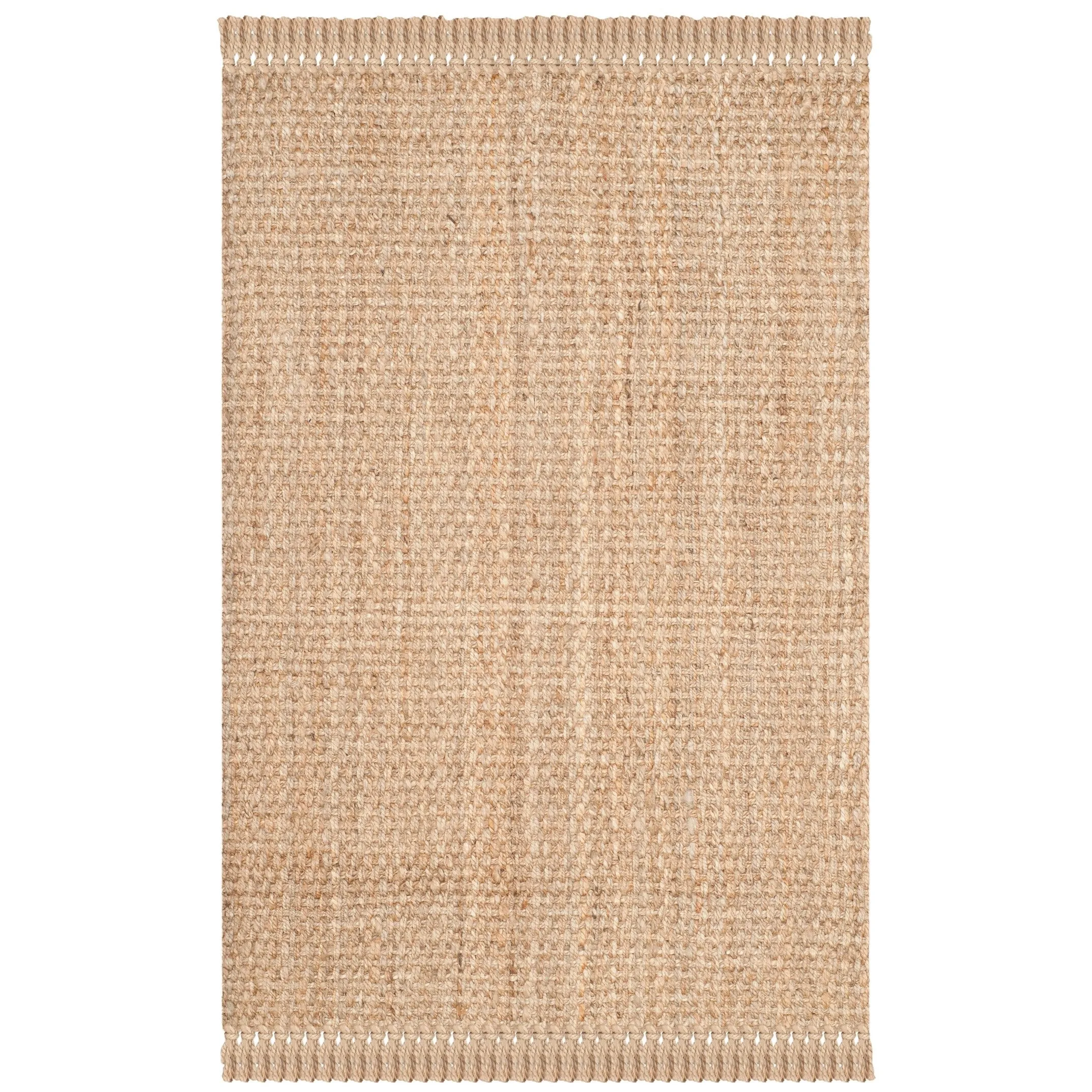 SAFAVIEH Handmade Natural Fiber Khloe Fringe Jute Rug