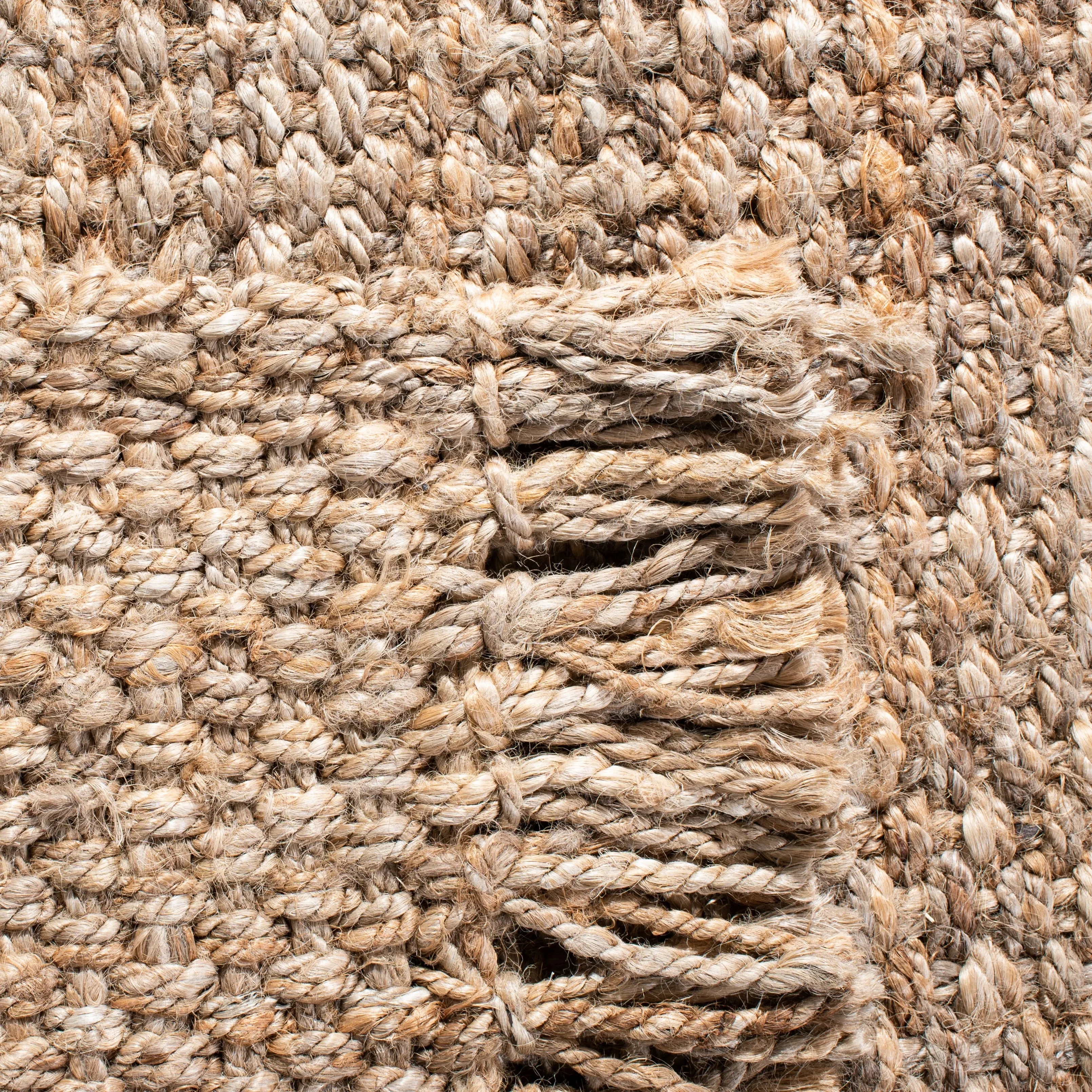 SAFAVIEH Handmade Natural Fiber Khloe Fringe Jute Rug