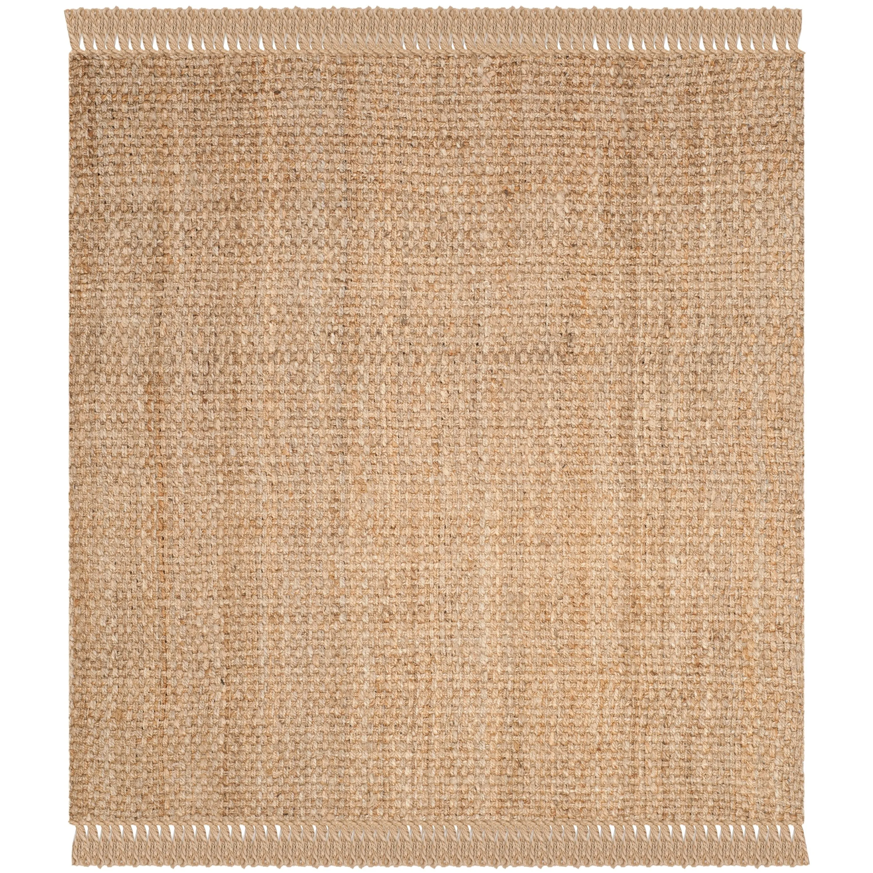 SAFAVIEH Handmade Natural Fiber Khloe Fringe Jute Rug