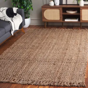 SAFAVIEH Handmade Natural Fiber Khloe Fringe Jute Rug