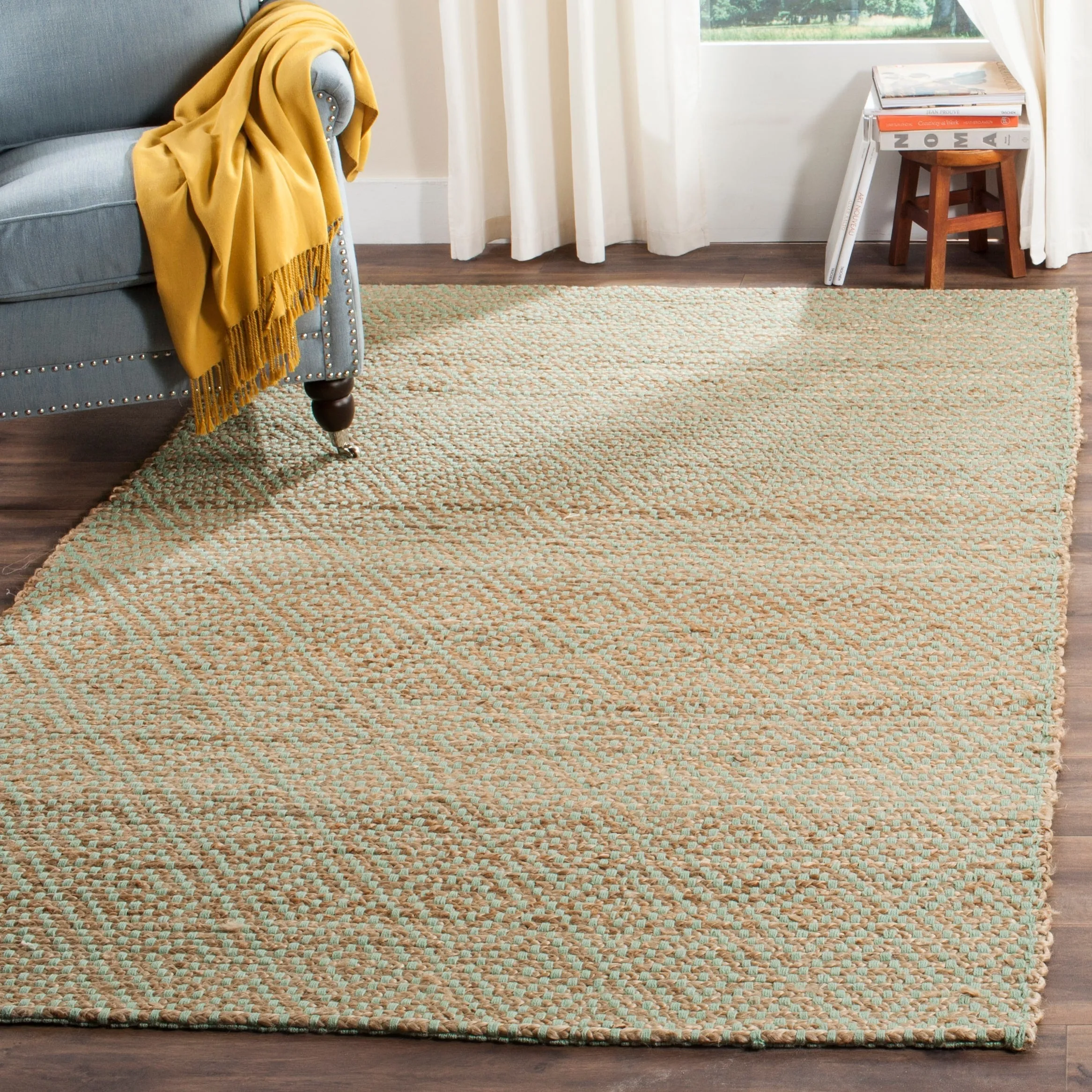 SAFAVIEH Handmade Natural Fiber Lorelai Trellis Jute Rug